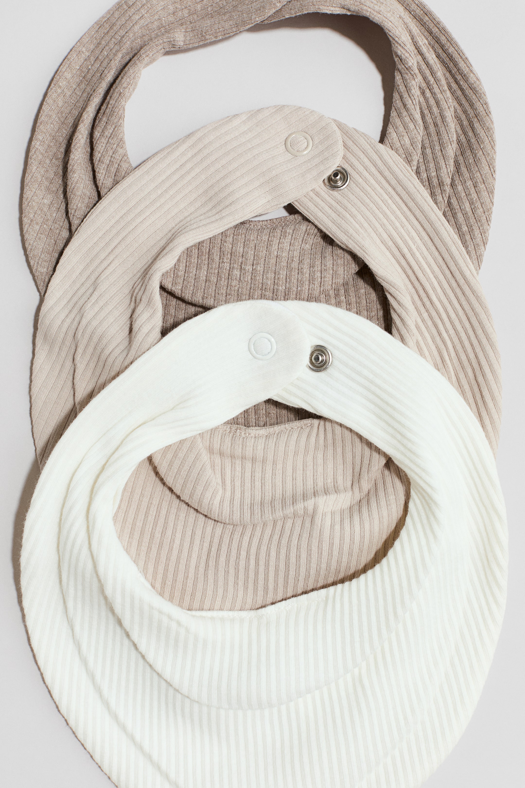 3-Pack Cotton Bandana Bibs