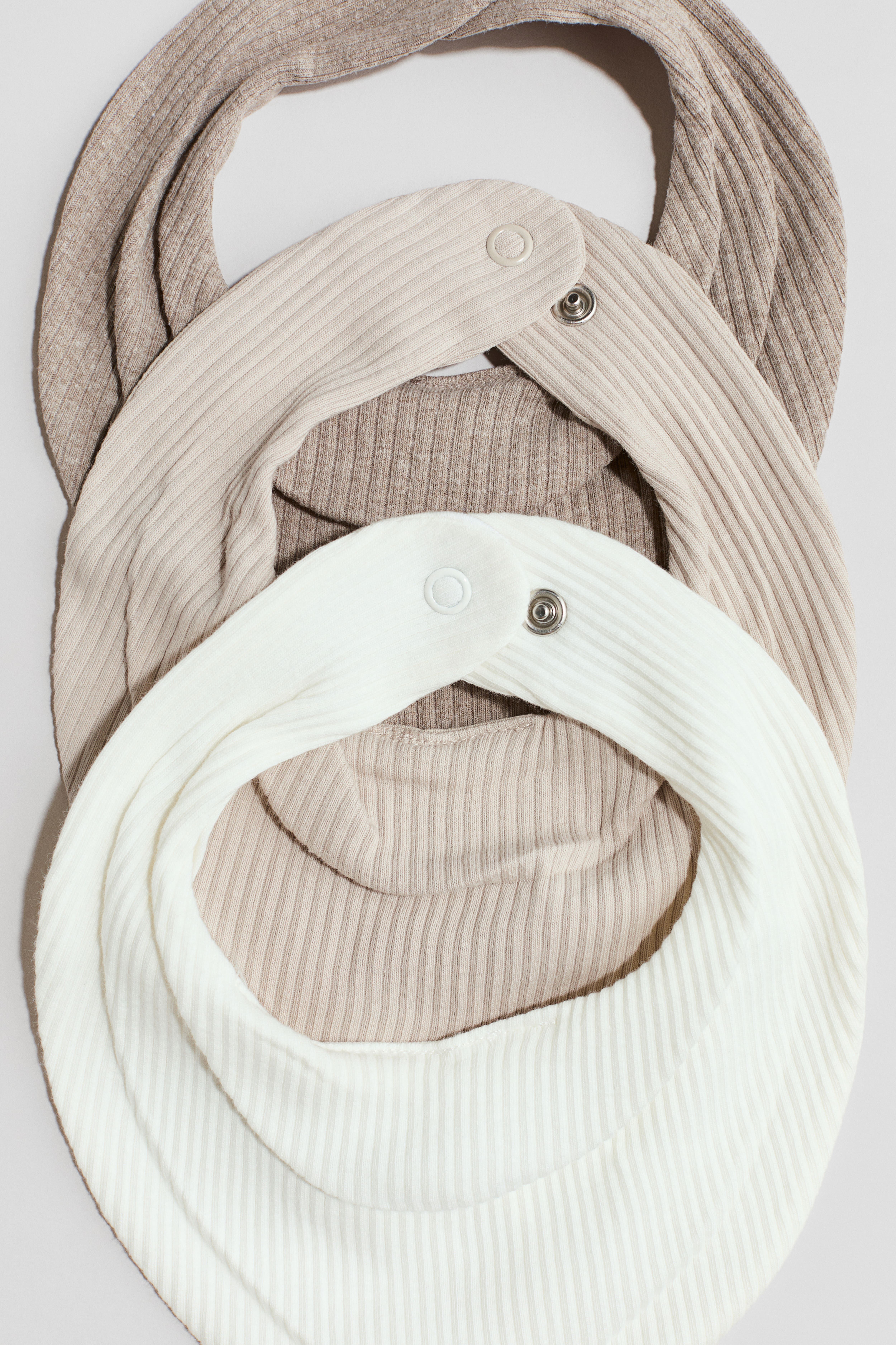 3-Pack Cotton Bandana Bibs