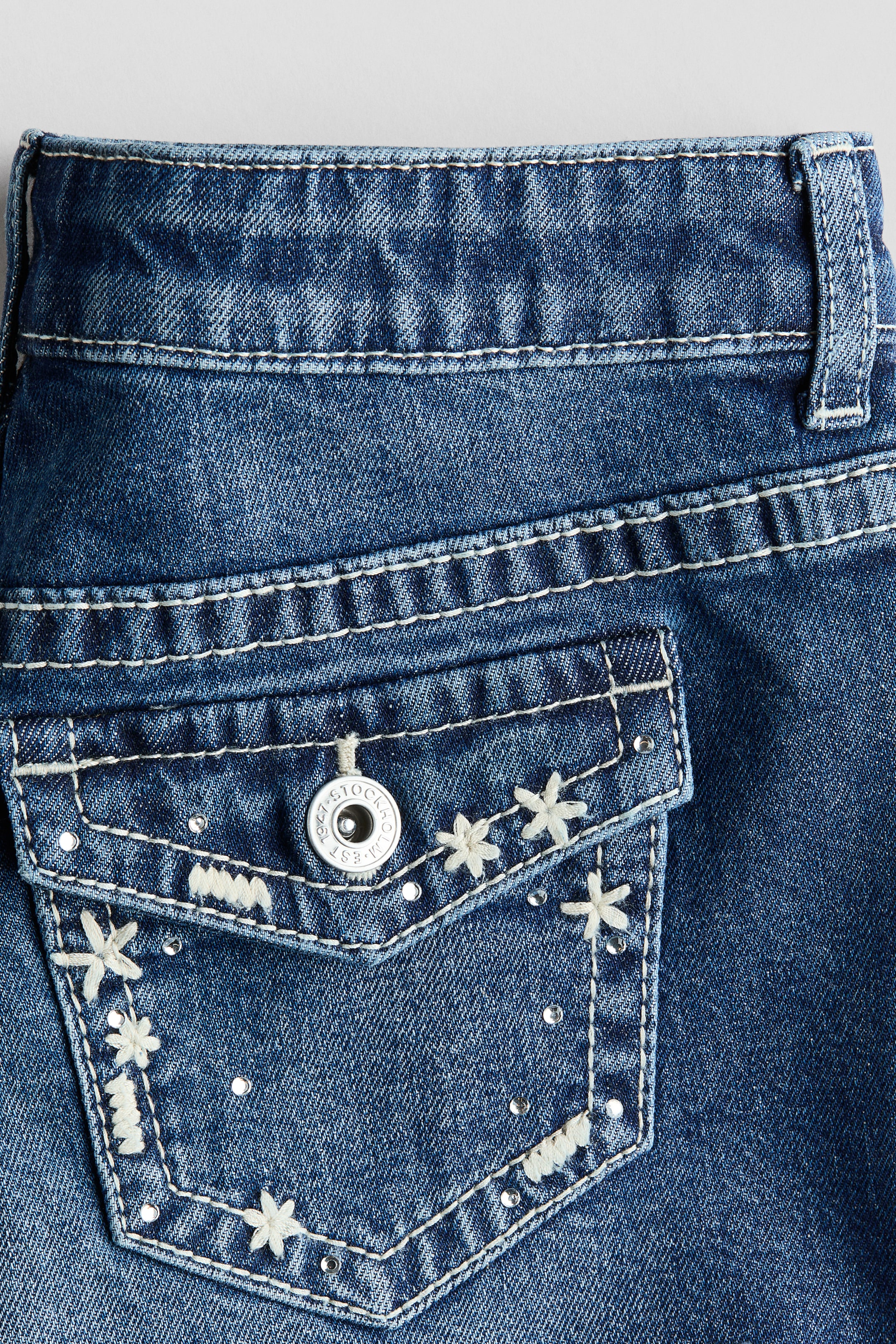 5-Pocket Denim Shorts
