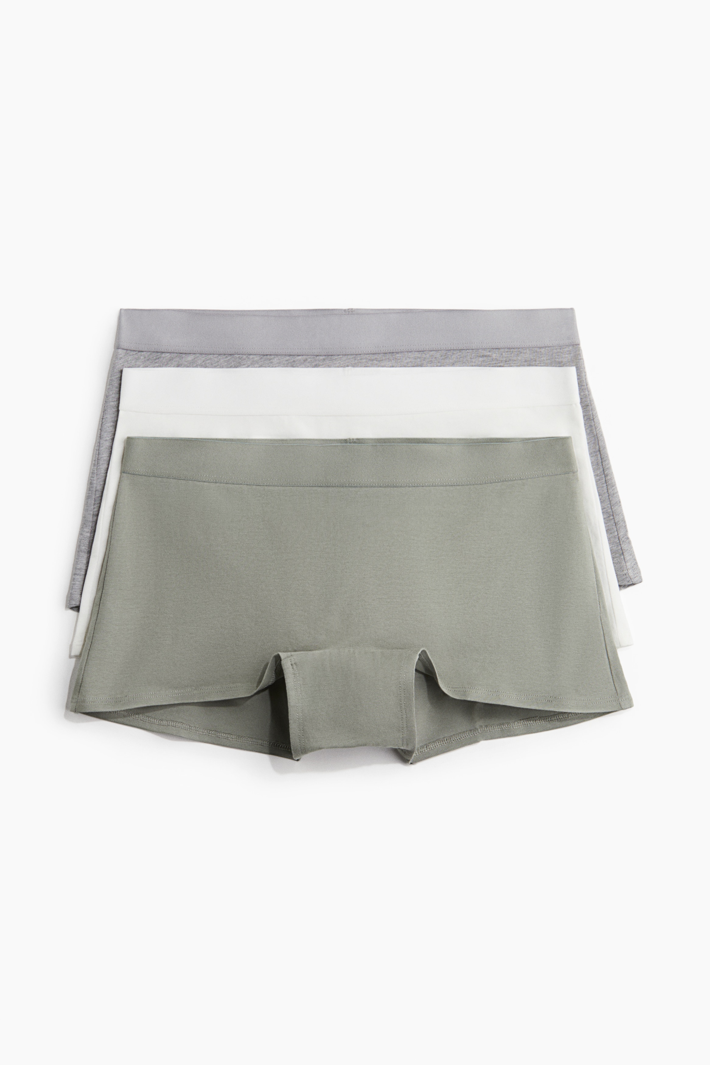 Lot De 4 Boxers Pour Femme En Coton - Coupe Hipster, Confortable Et Respirant - Sans Lignes Visibles - Pour Quotidien, Sport, Sommeil