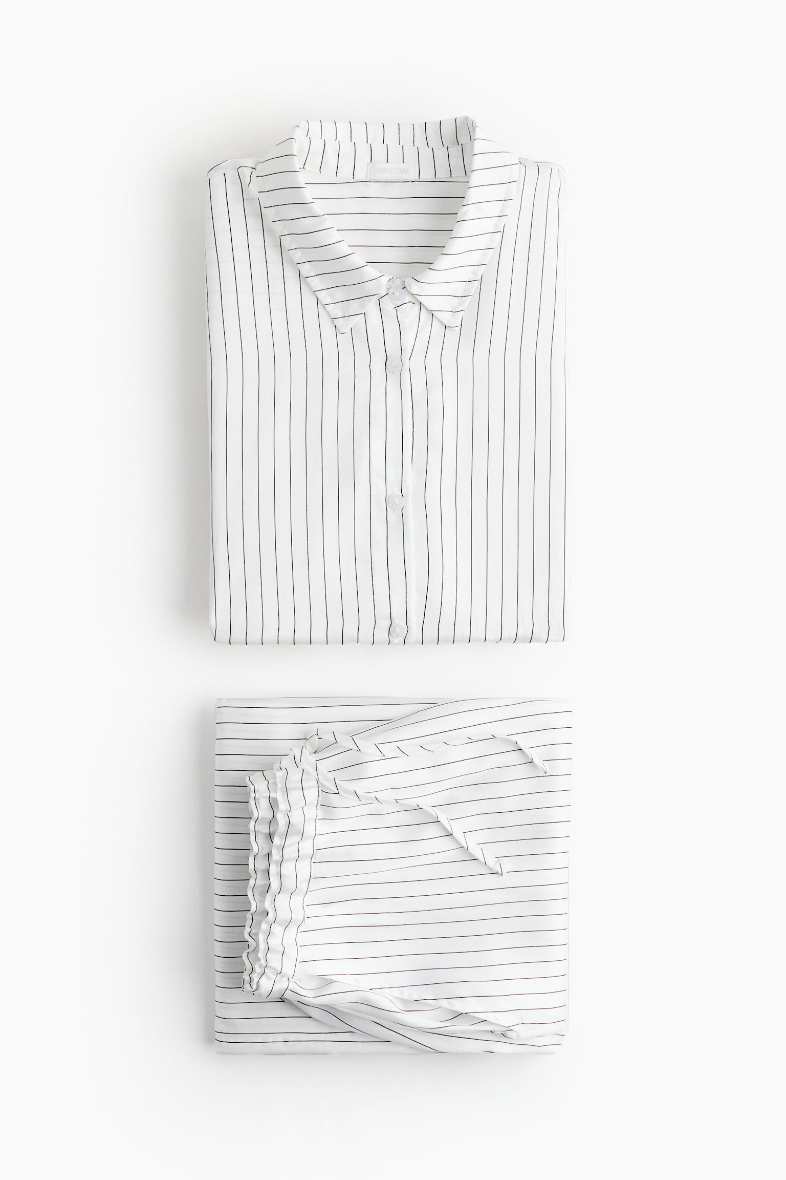 פיג'מת ליוסל - לבן/פסי סיכה/תכלת/פסי סיכה/בז' בהיר/פסי סיכה - 4