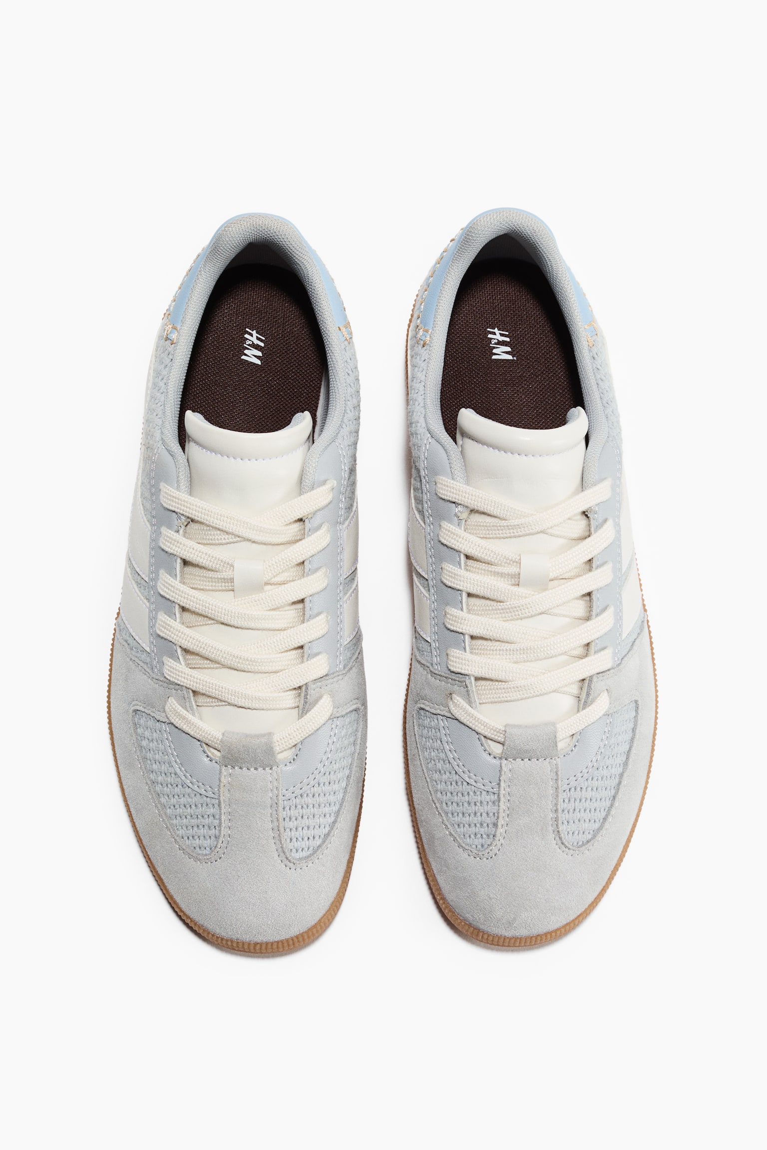 Trainers - Light grey/Beige/White/Light yellow/Brown/Leopard print/Burgundy - 3