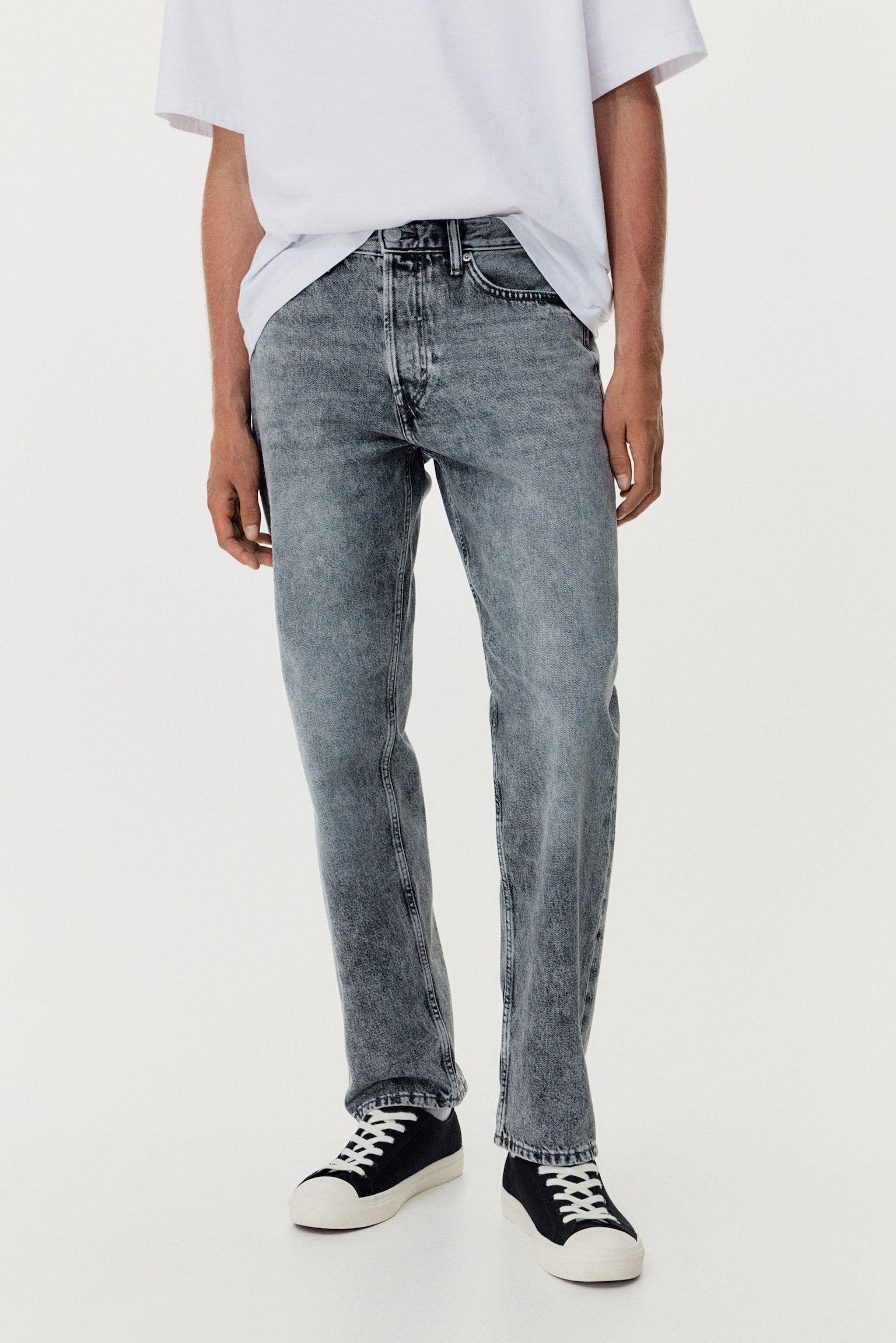 Relaxed Jeans - Denim grey/Black/Light denim blue/Denim blue - 7