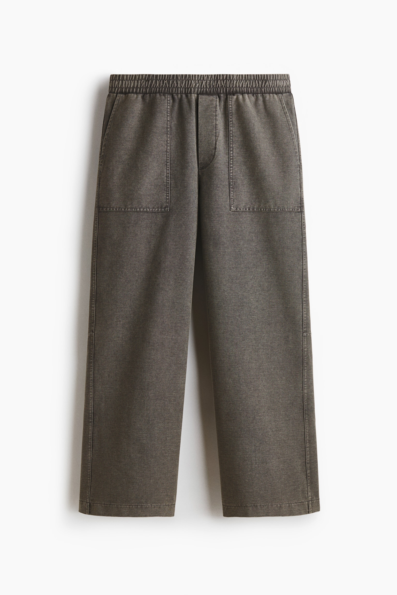 Joggers Relaxed Fit - Gris oscuro/Gris claro - 1