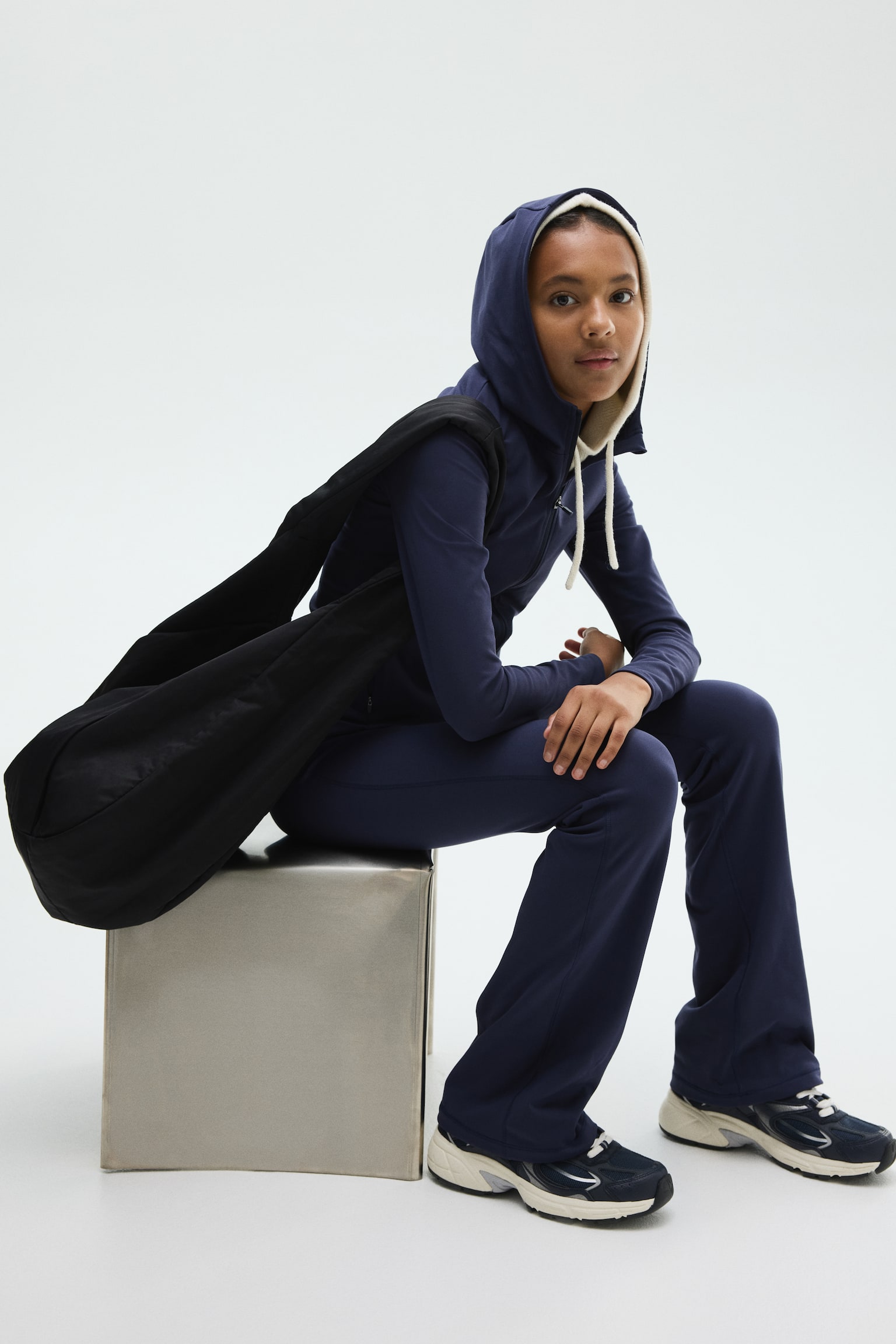 Sports jacket with SoftMove™ - Dark blue/Black - 3