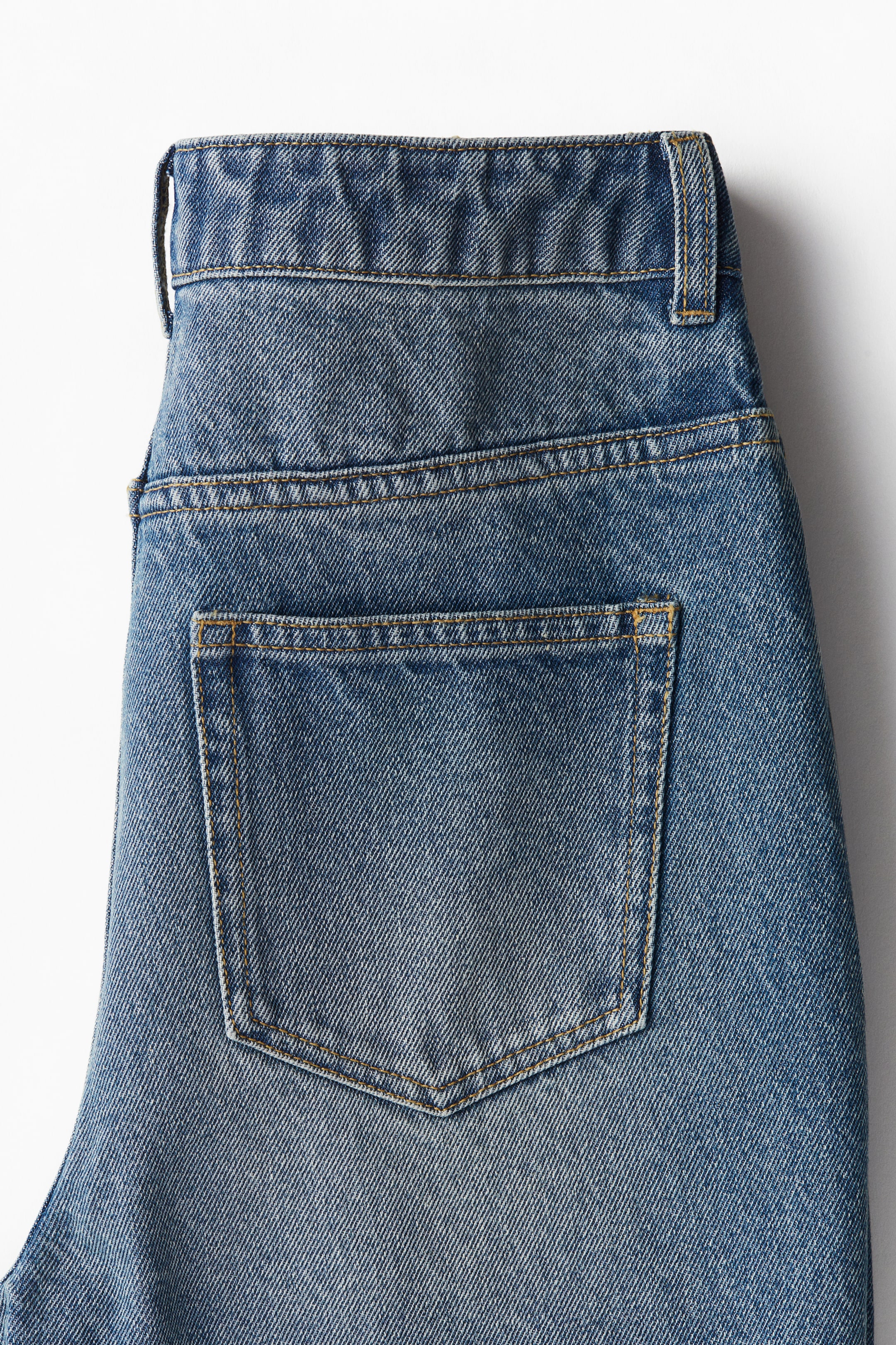 이미지 확대 보기: 레이어드 진 - 데님 블루 - 여성 | H&M KR 3