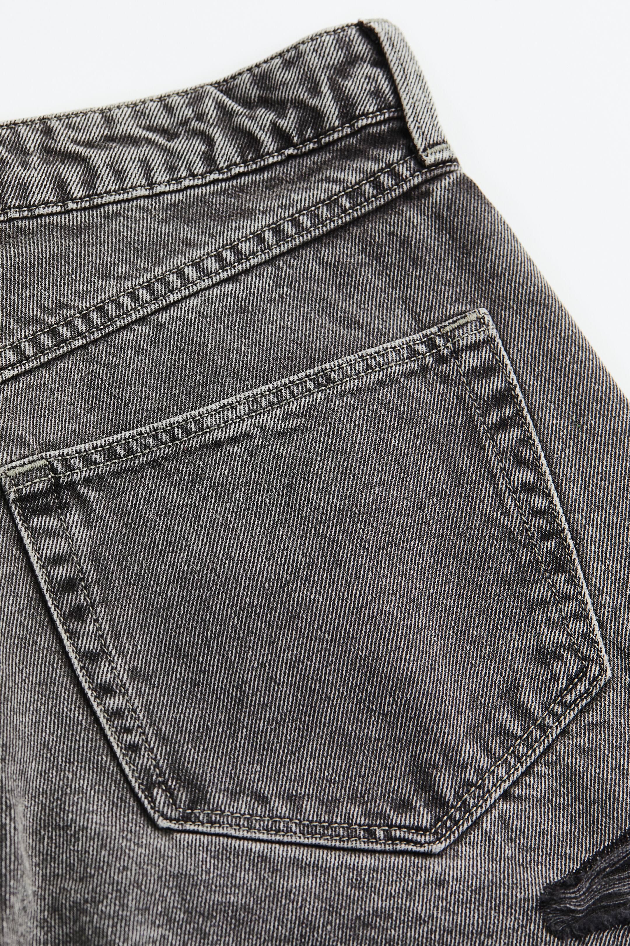 View larger image: Cotton denim shorts - Grey - Ladies | H&M IN 2