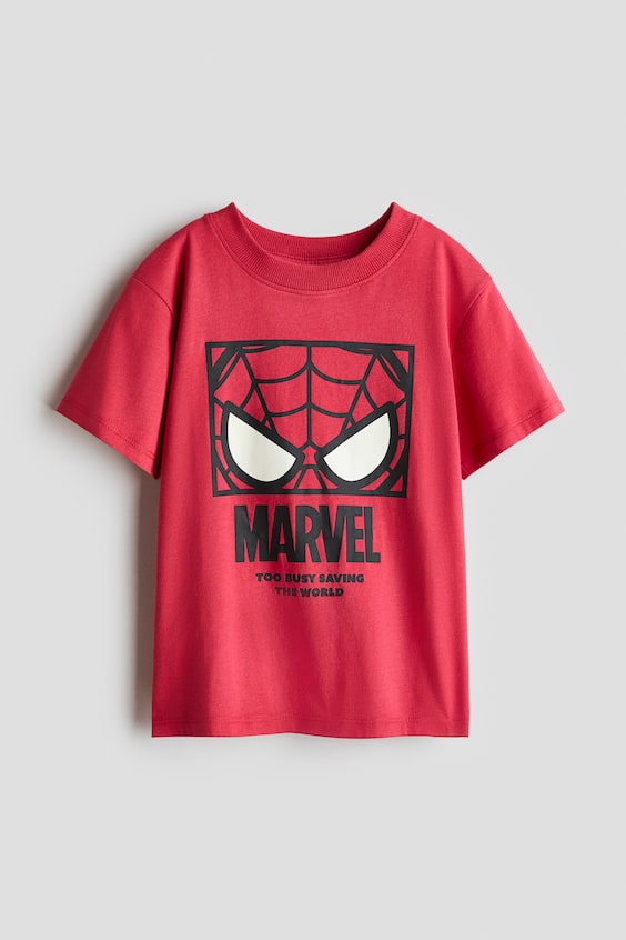 Детские футболки H&M Printed Cotton T-Shirt