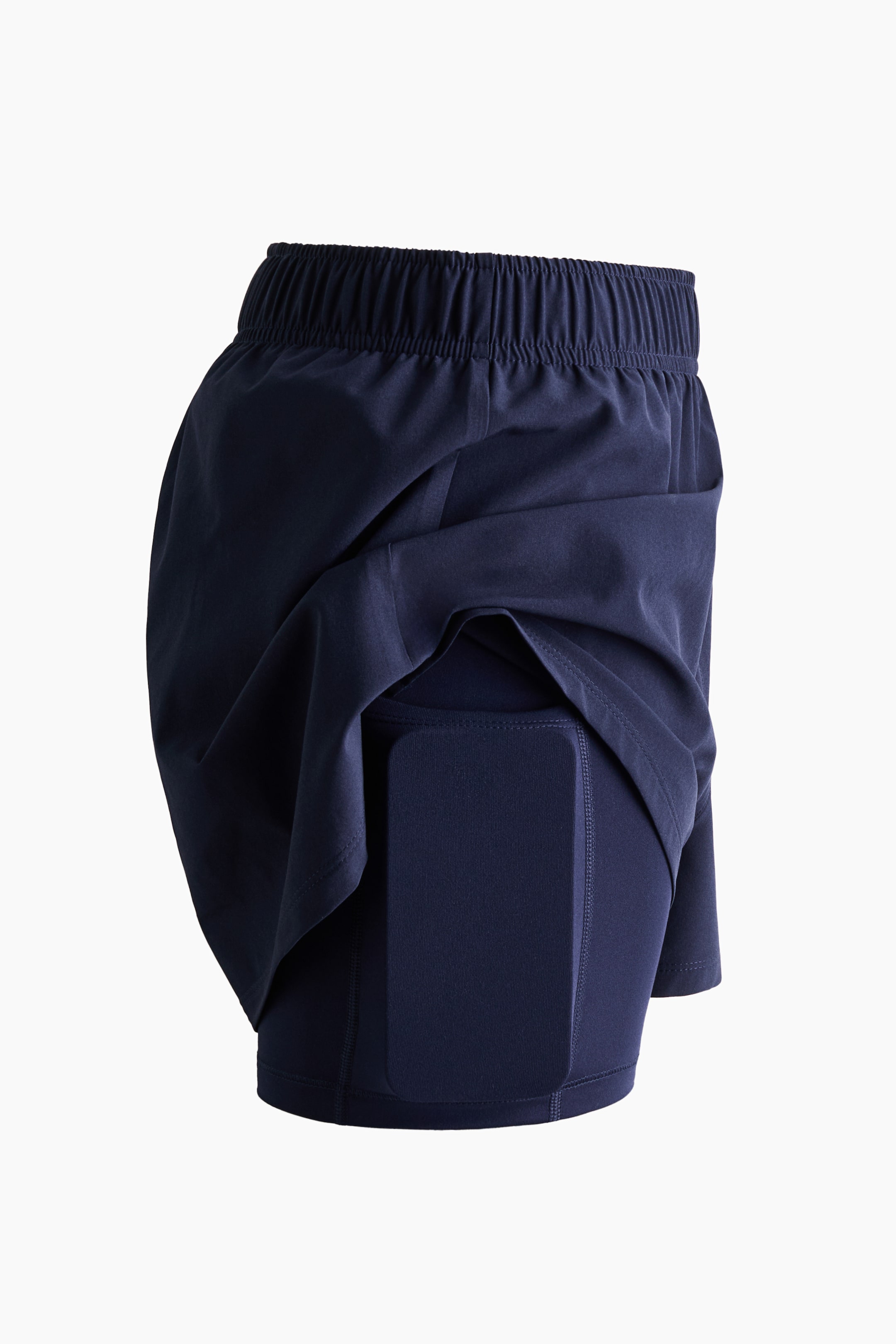 Женские шорты H&M Regular-Fit Running Shorts with DryMove™ — фото 5