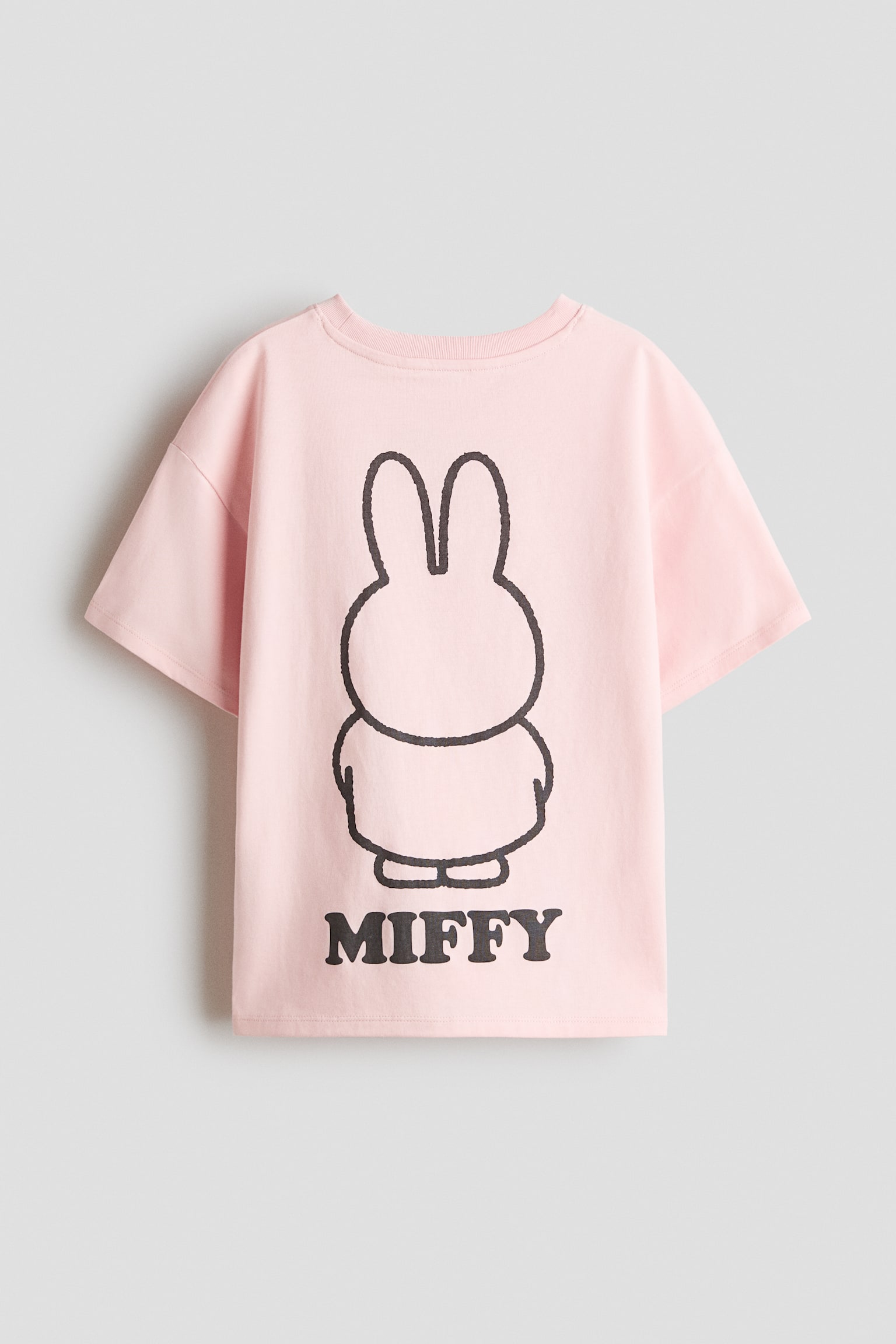 Playera de algodón con diseño - Rosa claro/Miffy/Morado/SmileyWorld®/Rosa claro/My Melody/Rosa/Badtz-Maru/Beige oscuro/SmileyWorld® - 2