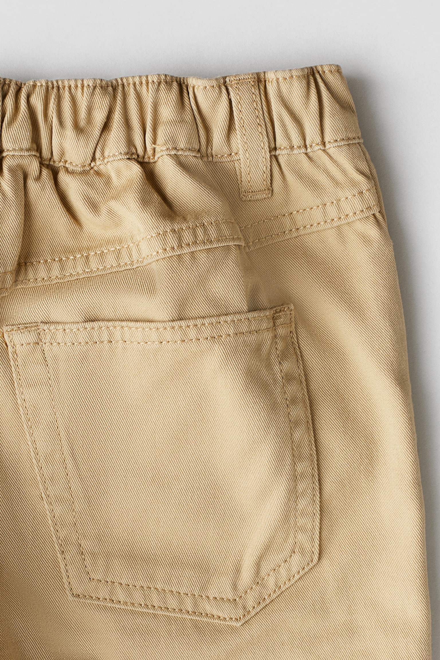 Relaxed Tapered Fit Trousers - Beige/Dark grey/Dark blue - 2