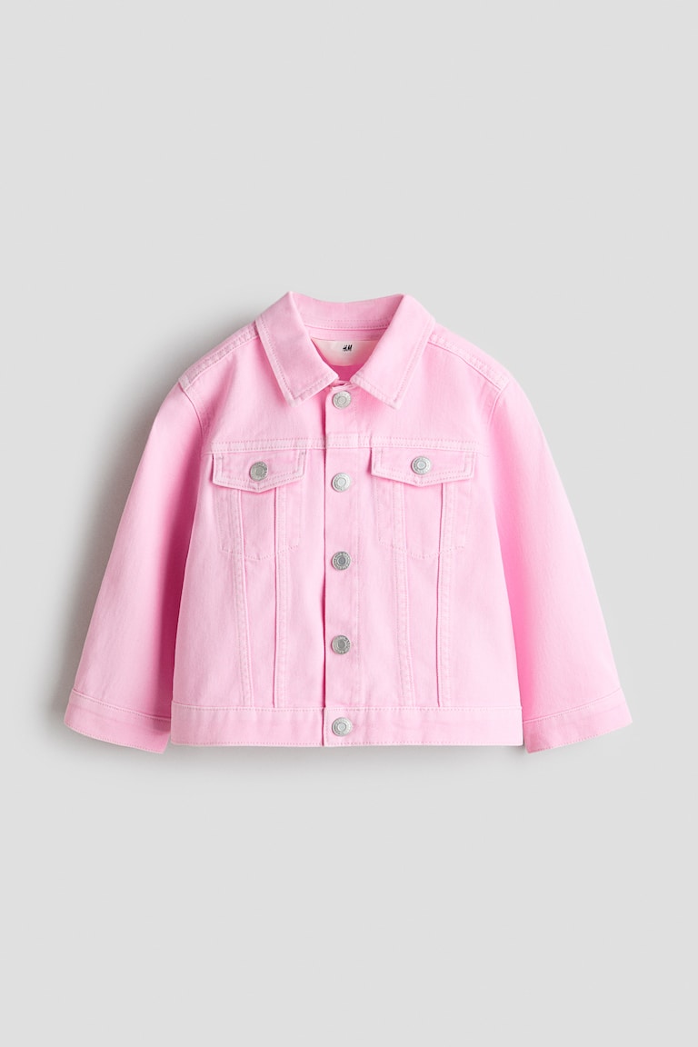 デニムジャケット - ピンク - Kids | H&M JP