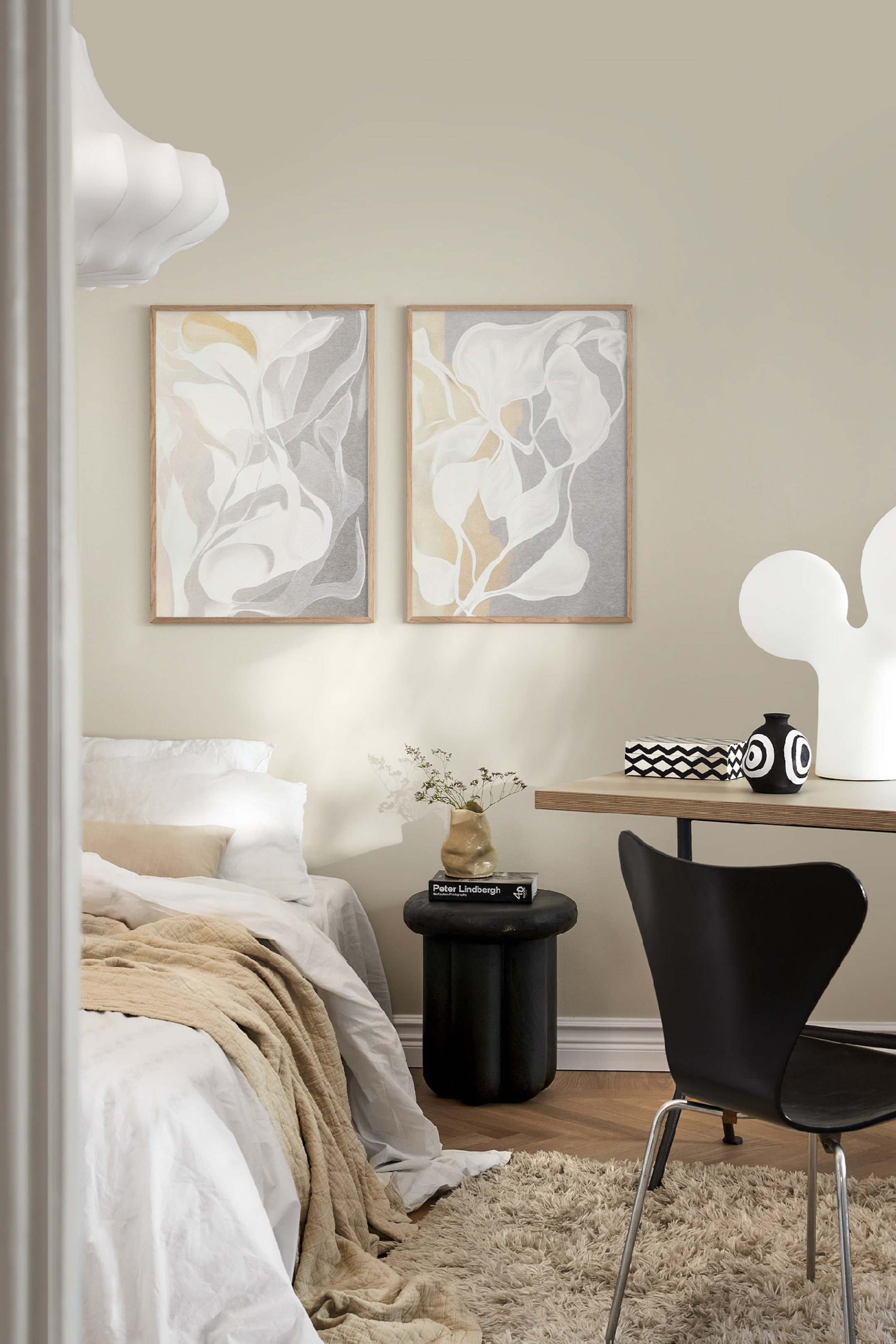 Visa större bild: Abstract Poster - Fluid Organic Forms Ii - Postery - Home All | H&M FI 1