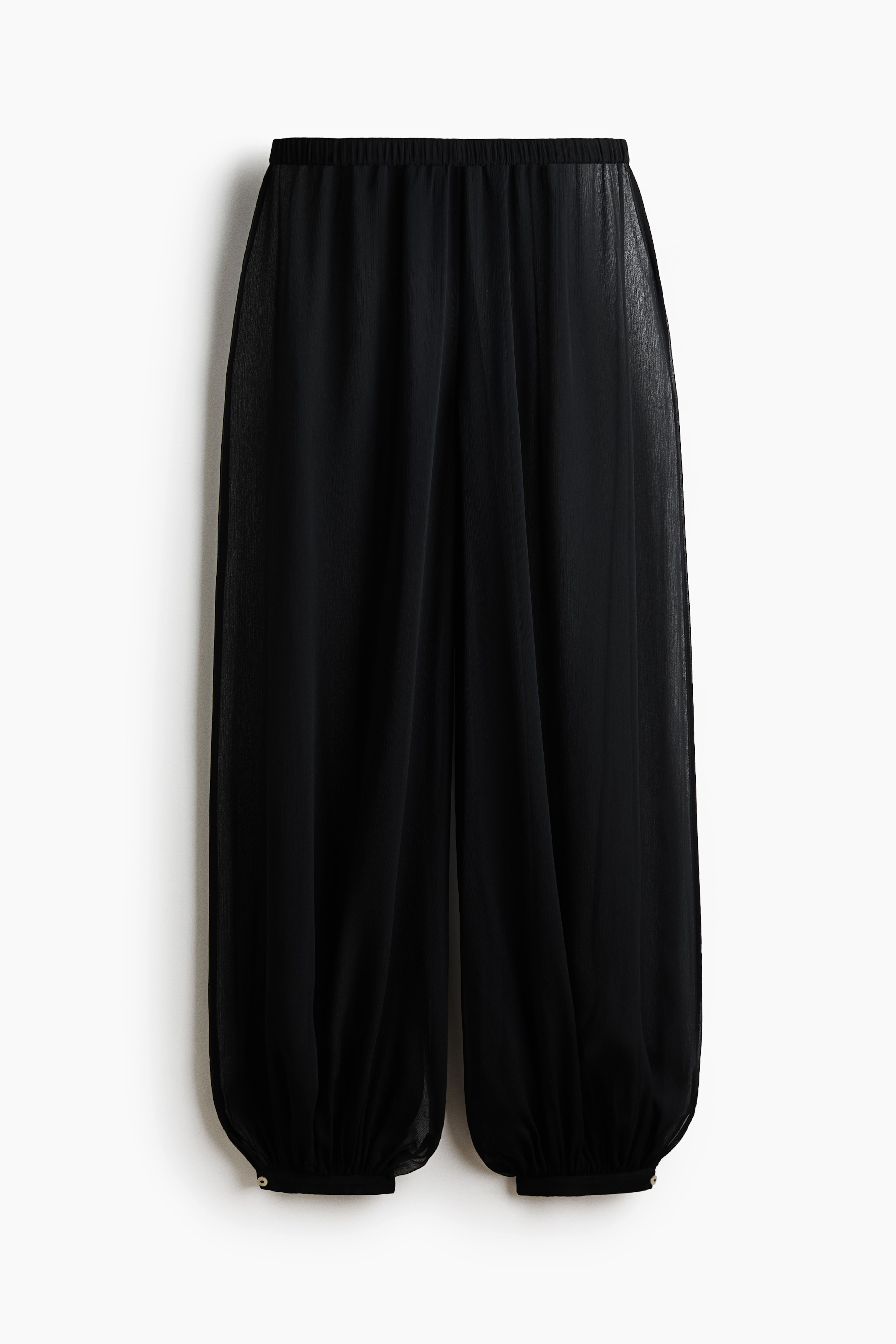 Balloon-Leg Pull-On Pants