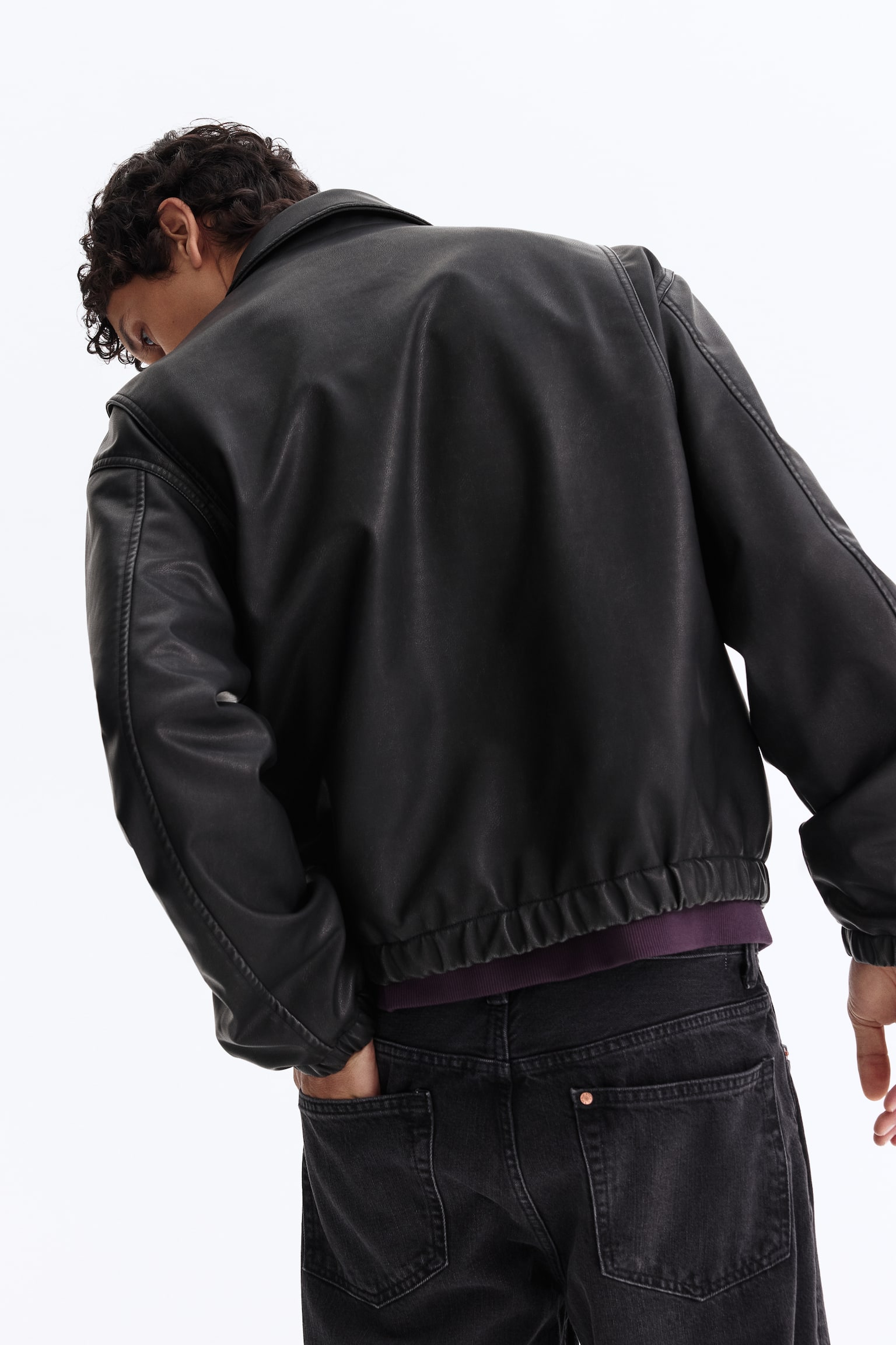 Blouson jacket - Black - 7
