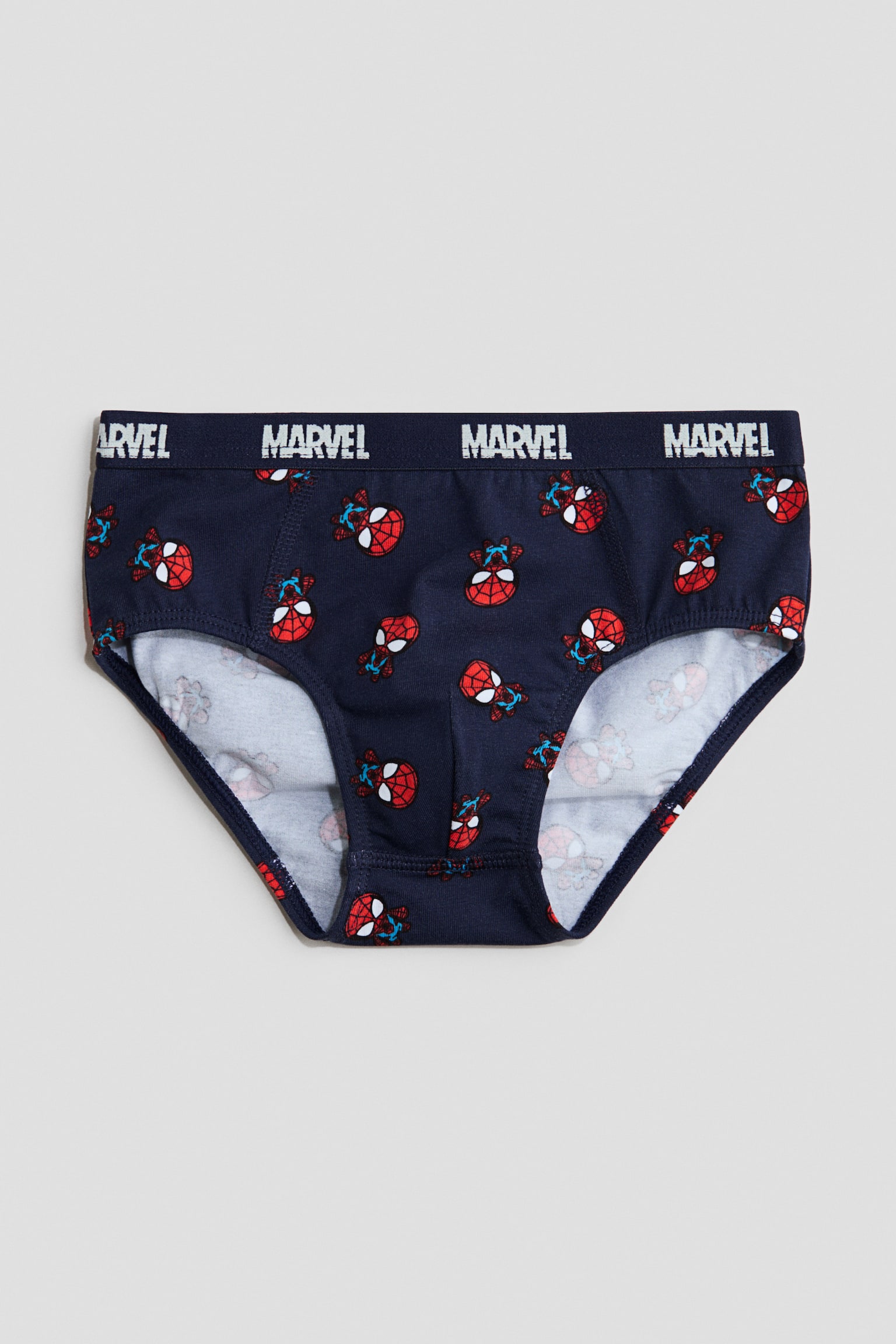 Slip da bambino con stampa 5 pezzi - Blu navy/Marvel Comics - 3
