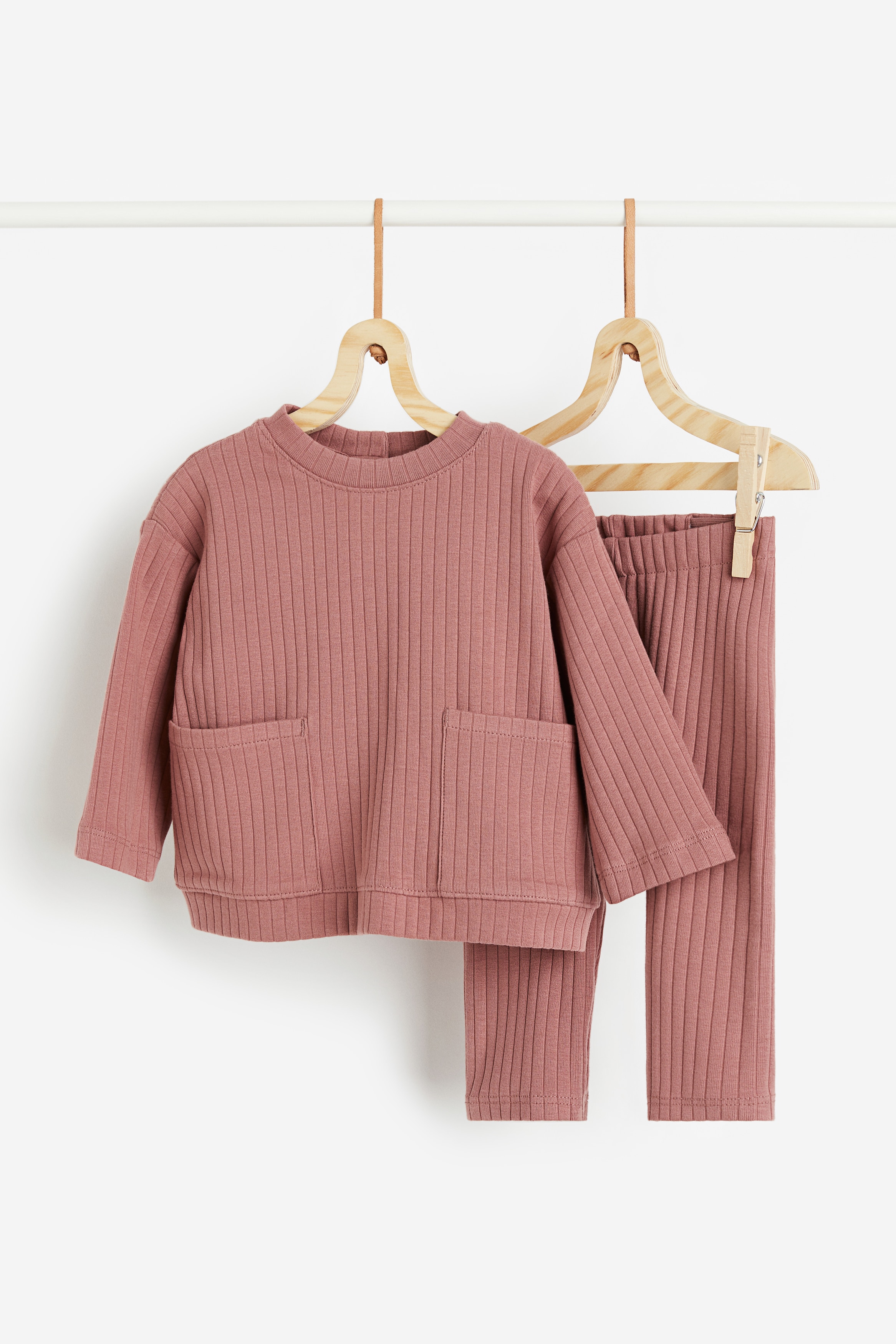 2-piece Rib Jersey SetModel