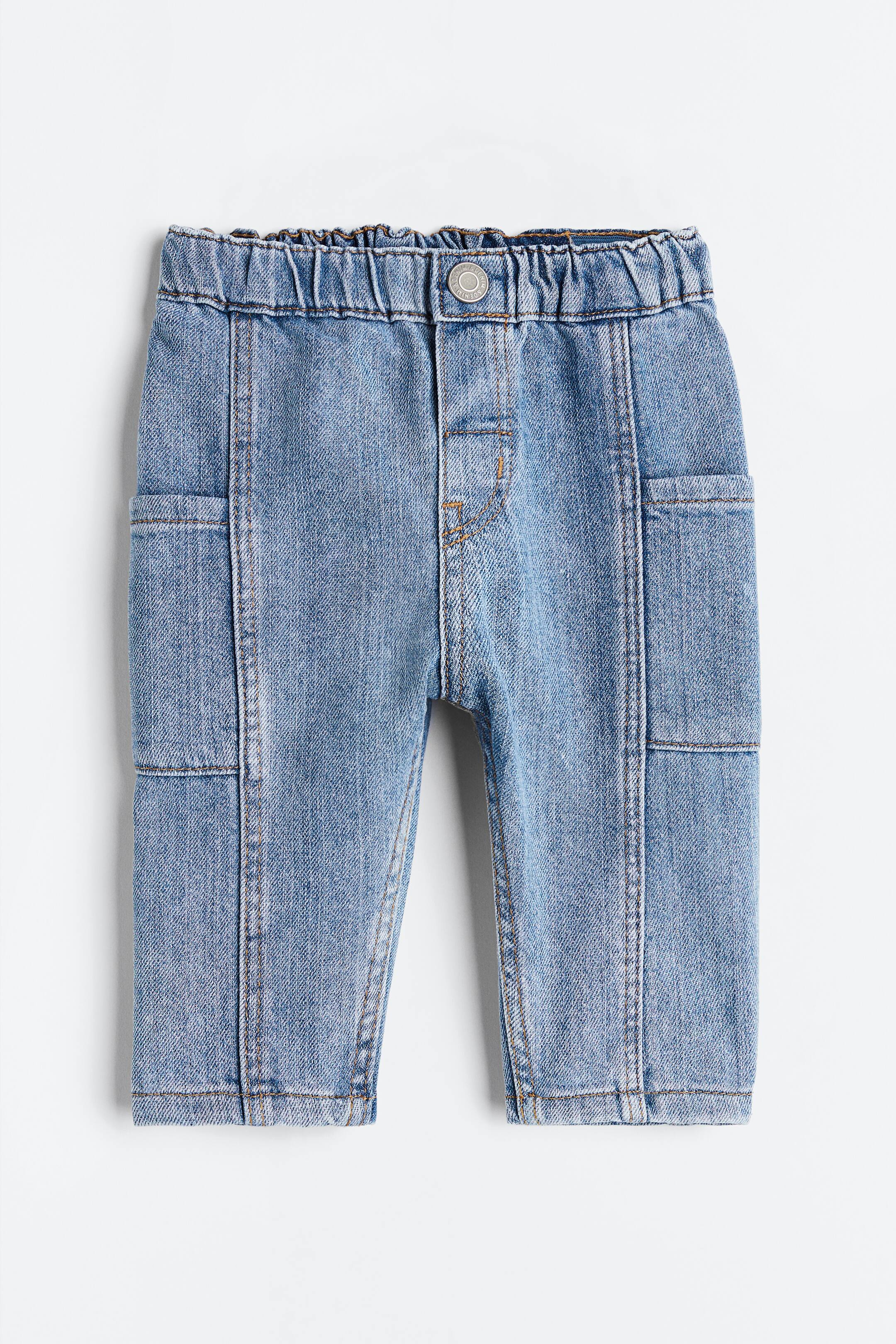 Xem ảnh lớn hơn: Relaxed Fit Jeans - Màu xanh denim nhạt - Kids | H&M VN 1