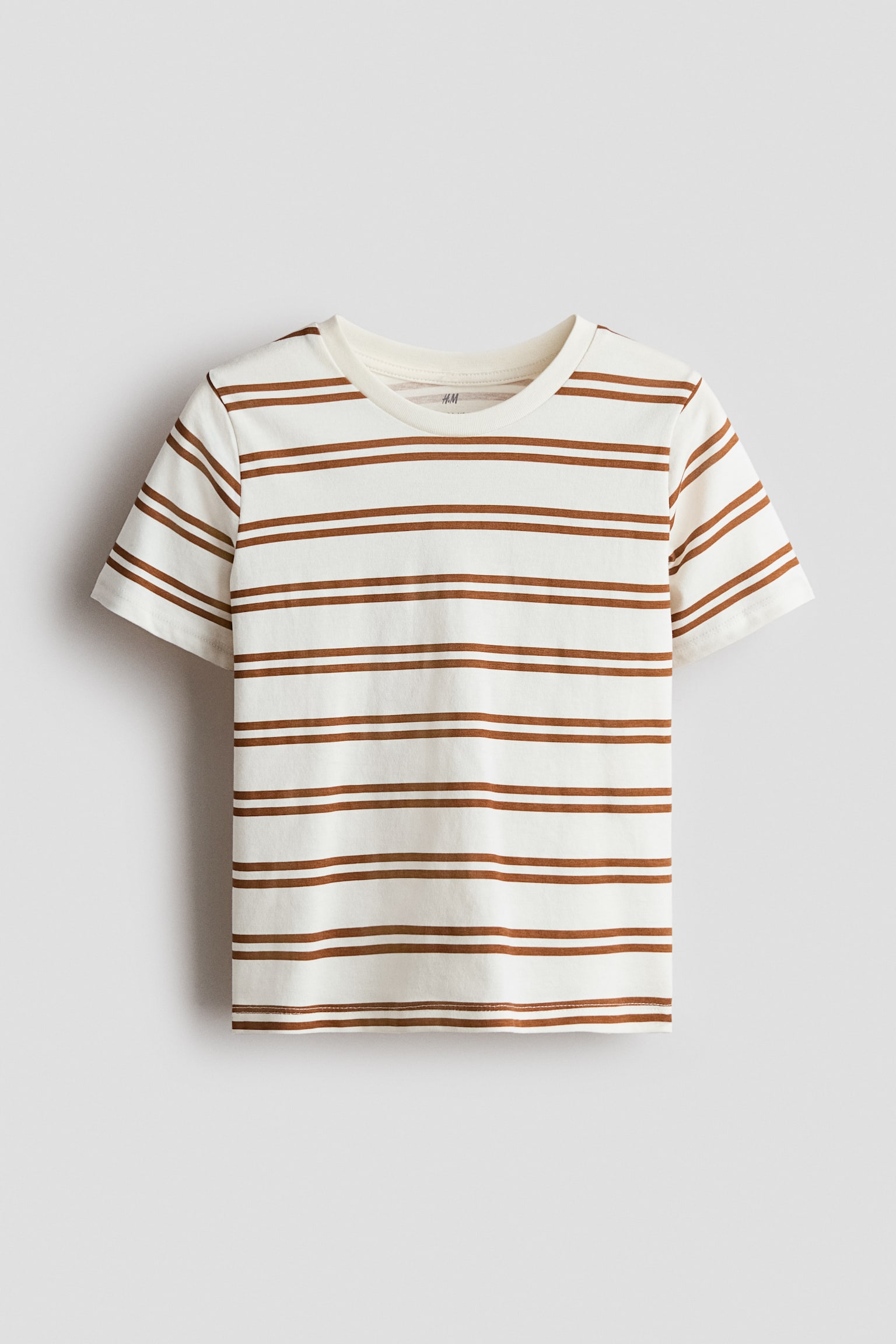 T-shirt in cotone con stampa - Bianco/marrone righe/Bianco/righe/Verde scuro/coccodrilli/Crema/dinosauro/Rosso/Brooklyn/Blu navy/tigri/Grigio chiaro mélange/SOHO/Verde scuro/Venice/Beige chiaro/dinosauri/Rosso/Miami/Crema/NASA/Verde/palma