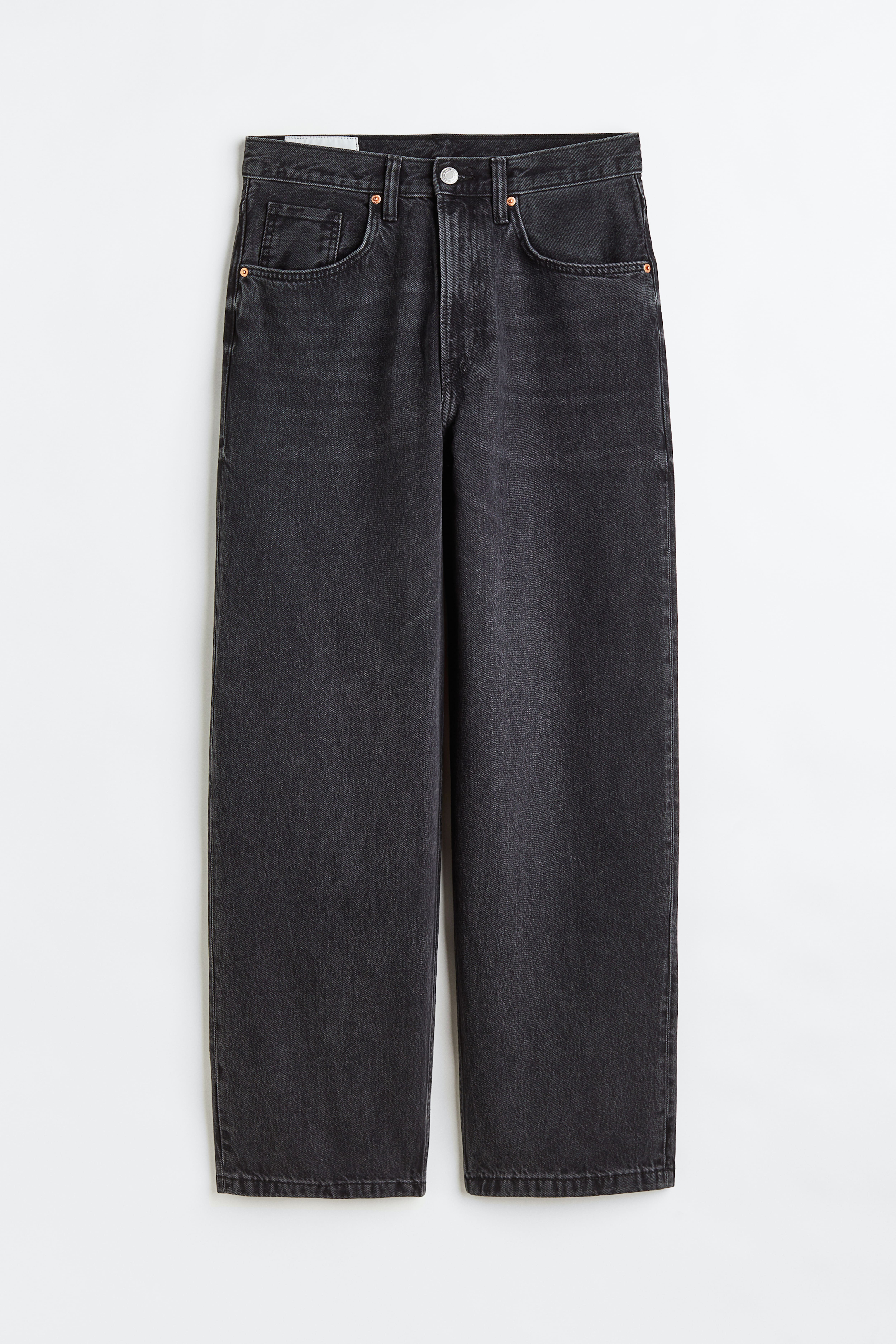 Baggy Jeans Denim black Men H M US