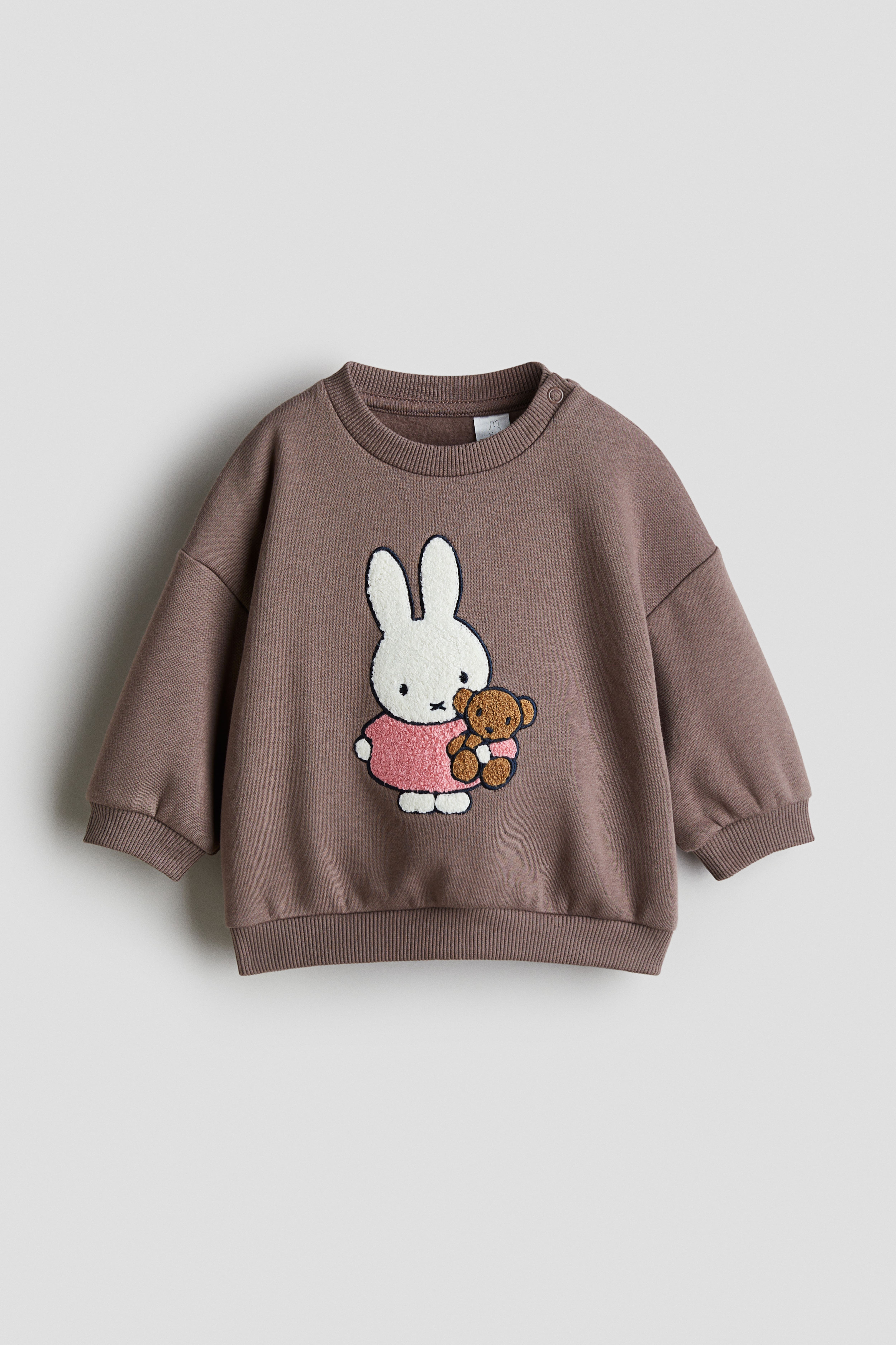 Printed Brushed-Inside Sweatshirt