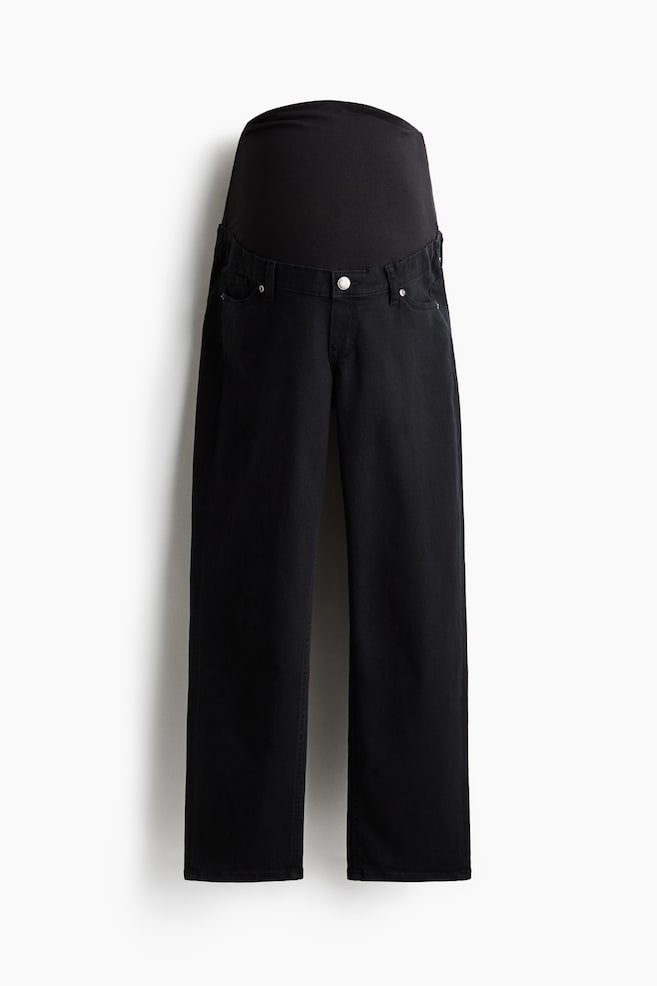 MAMA Straight Ankle Jeans - Black/Denim blue/White/Black/Washed out/Light denim blue/Denim blue - 1