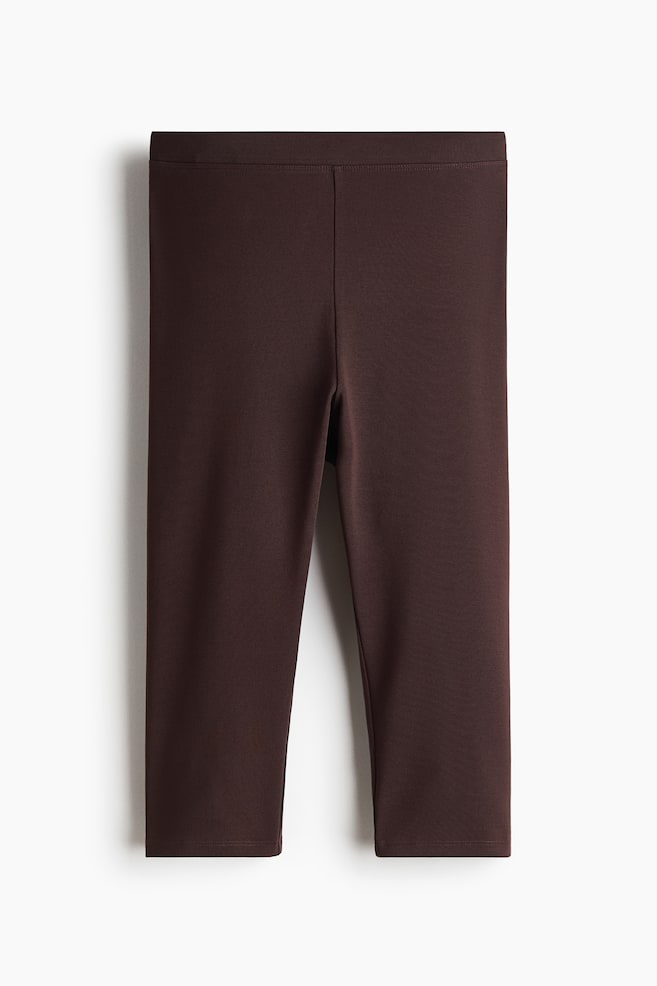 Caprilegging - Donkerbruin/Zwart - 1
