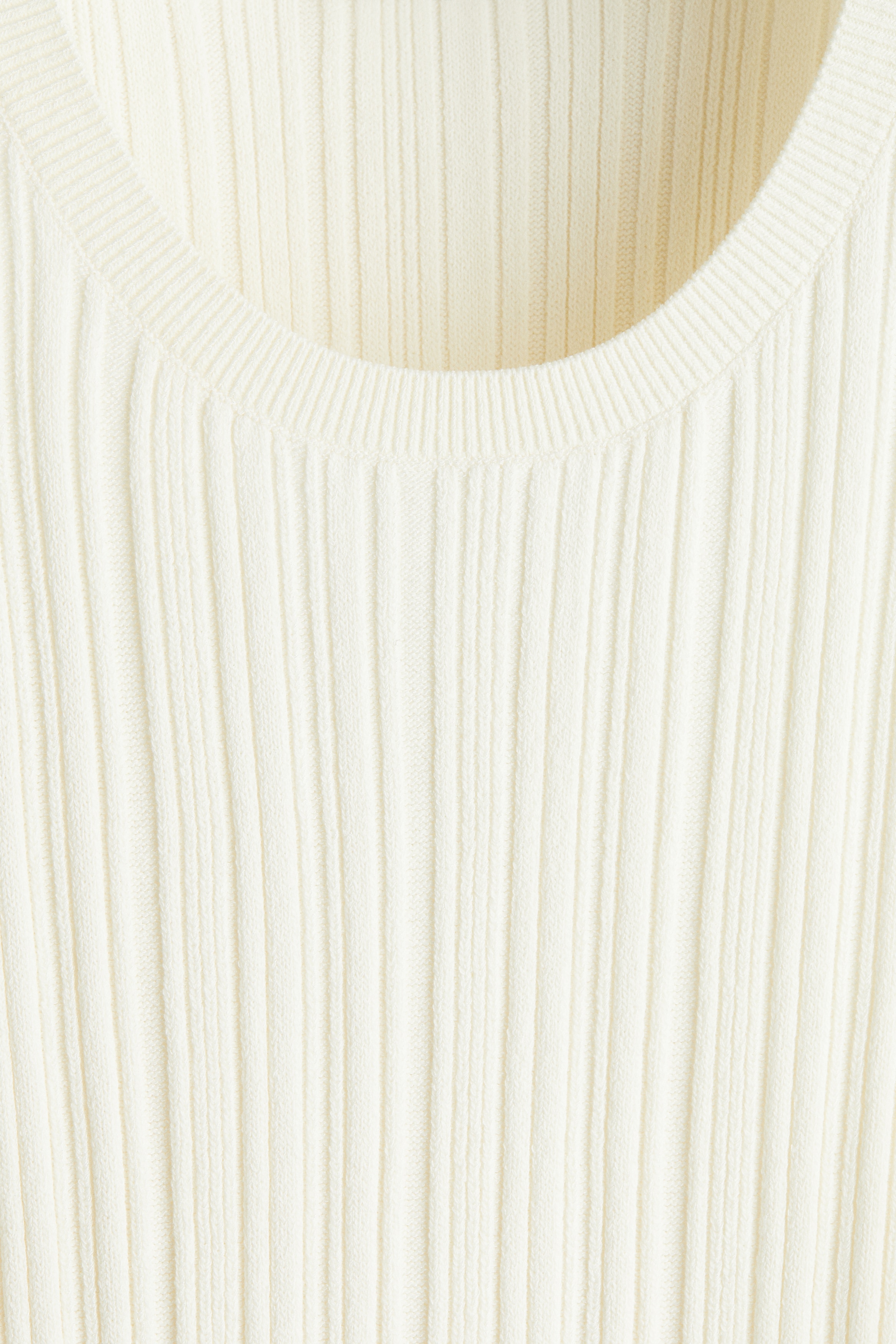 Slim Fit Ribbed vest top