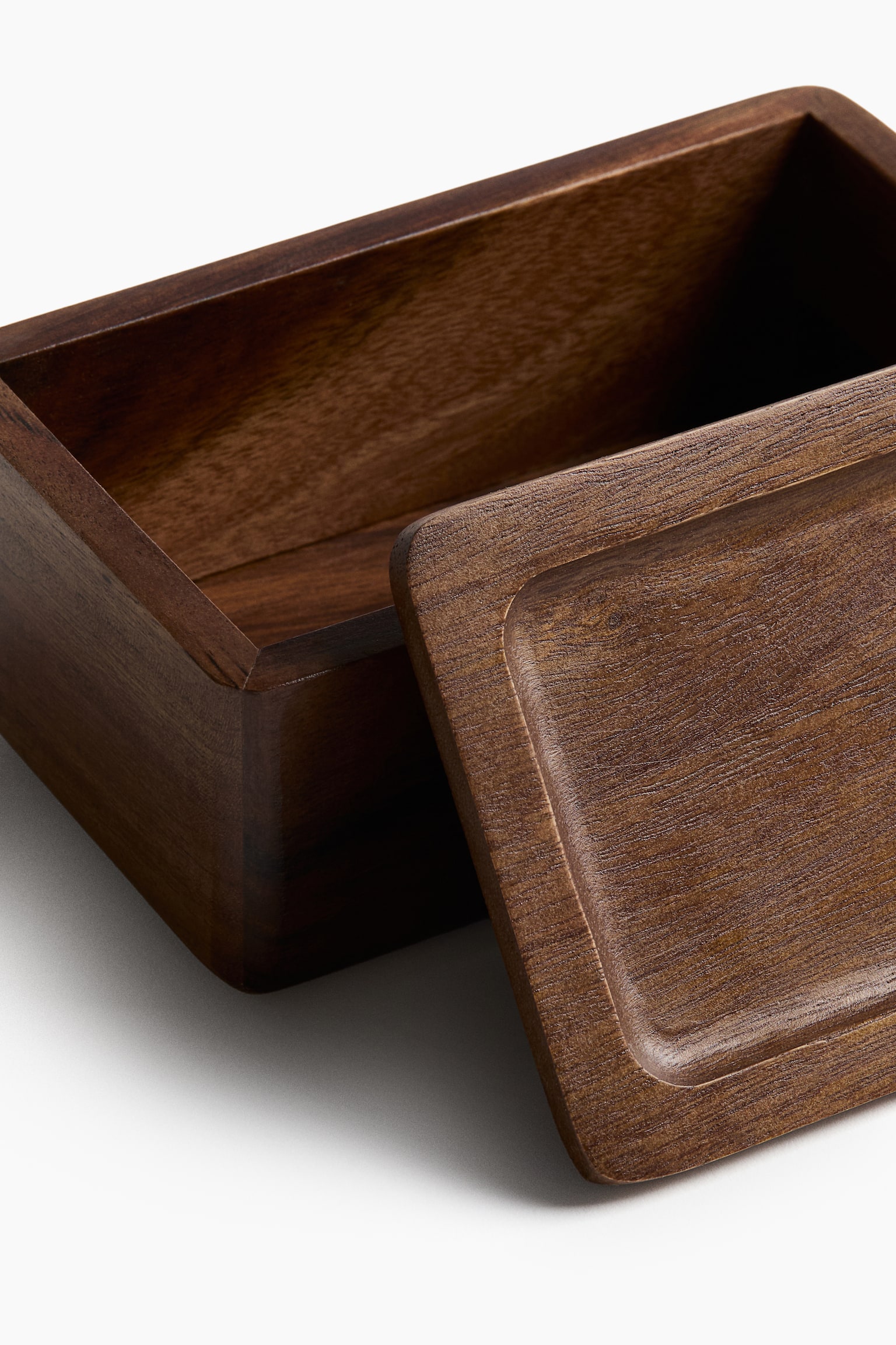 Small wooden organiser box - Brown/Beige - 4