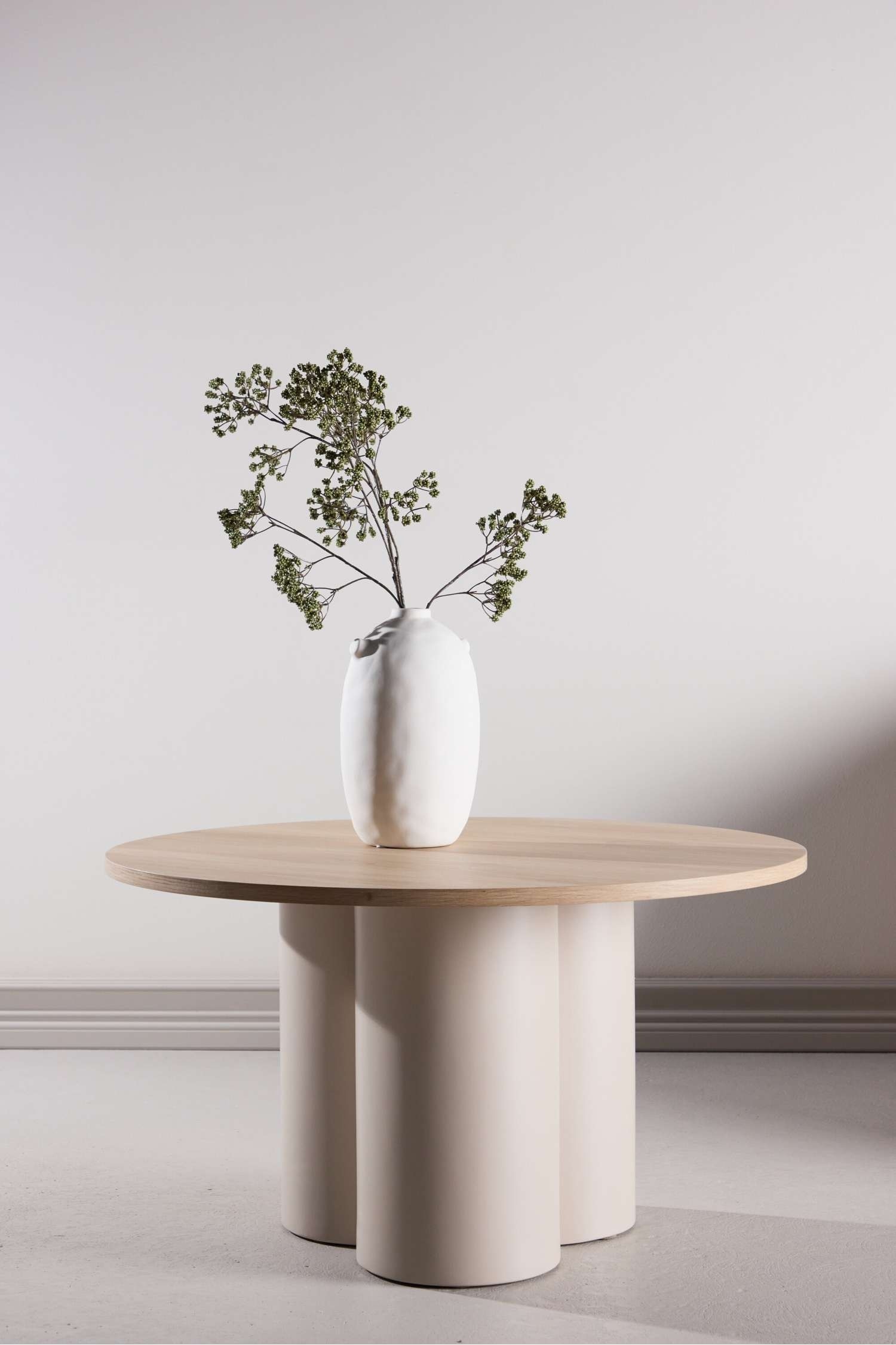 Olivia Sofa Table - Mdf, Blanchi/Mdf, Bleu