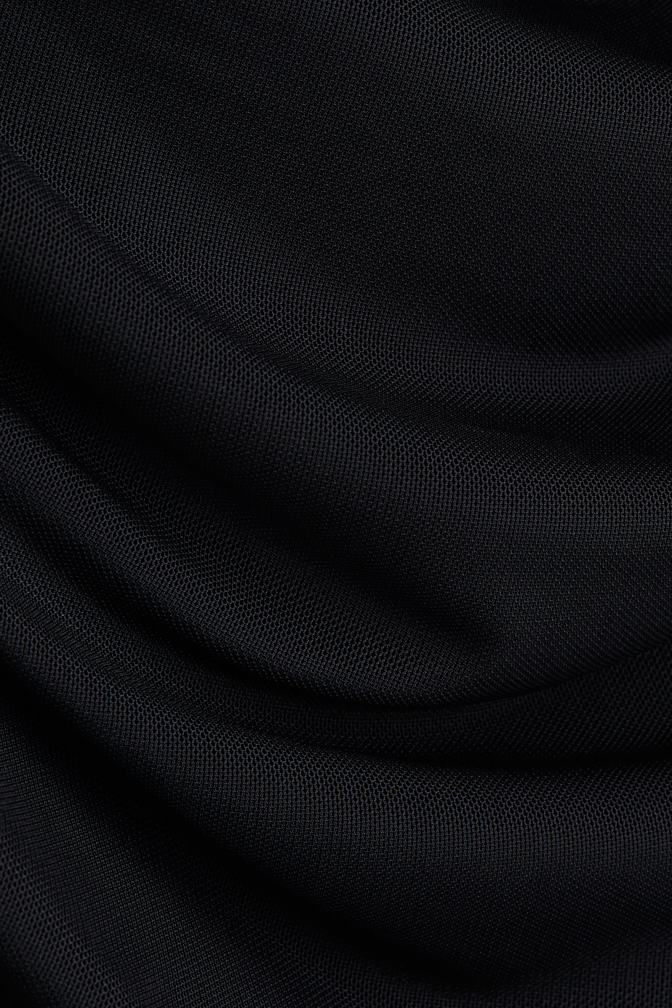 Näytä suurempi kuva: One-shoulder mesh top - Musta - NAISET | H&M FI 6