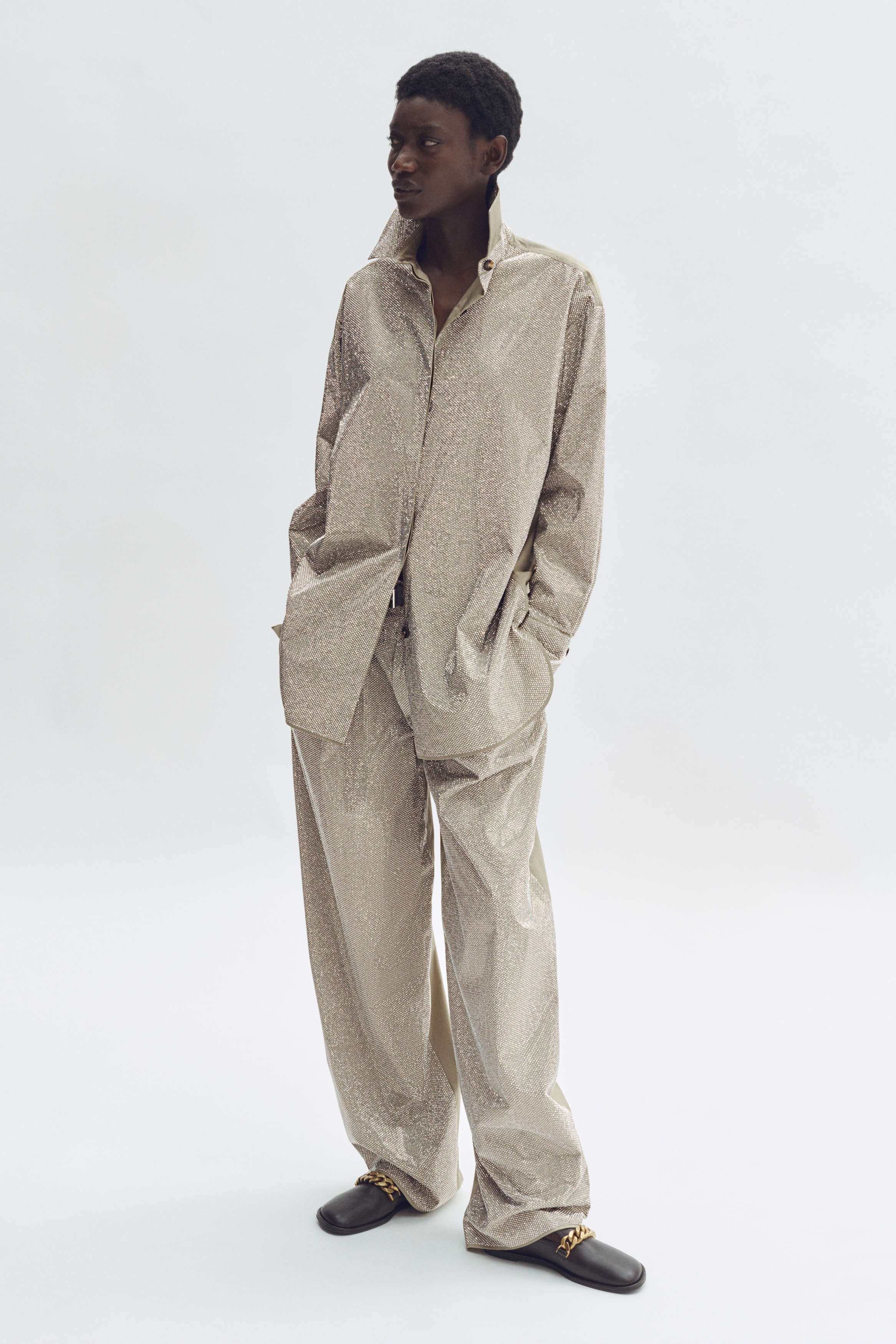 Oversized Embellished Shirt from H&M - $219