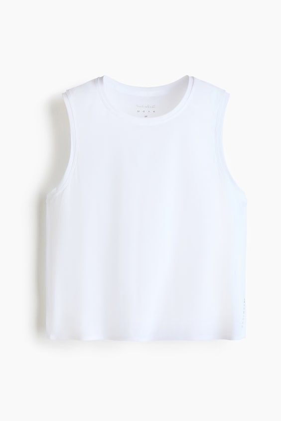 Женские топы H&M Sports Tank Top with CoolMove™
