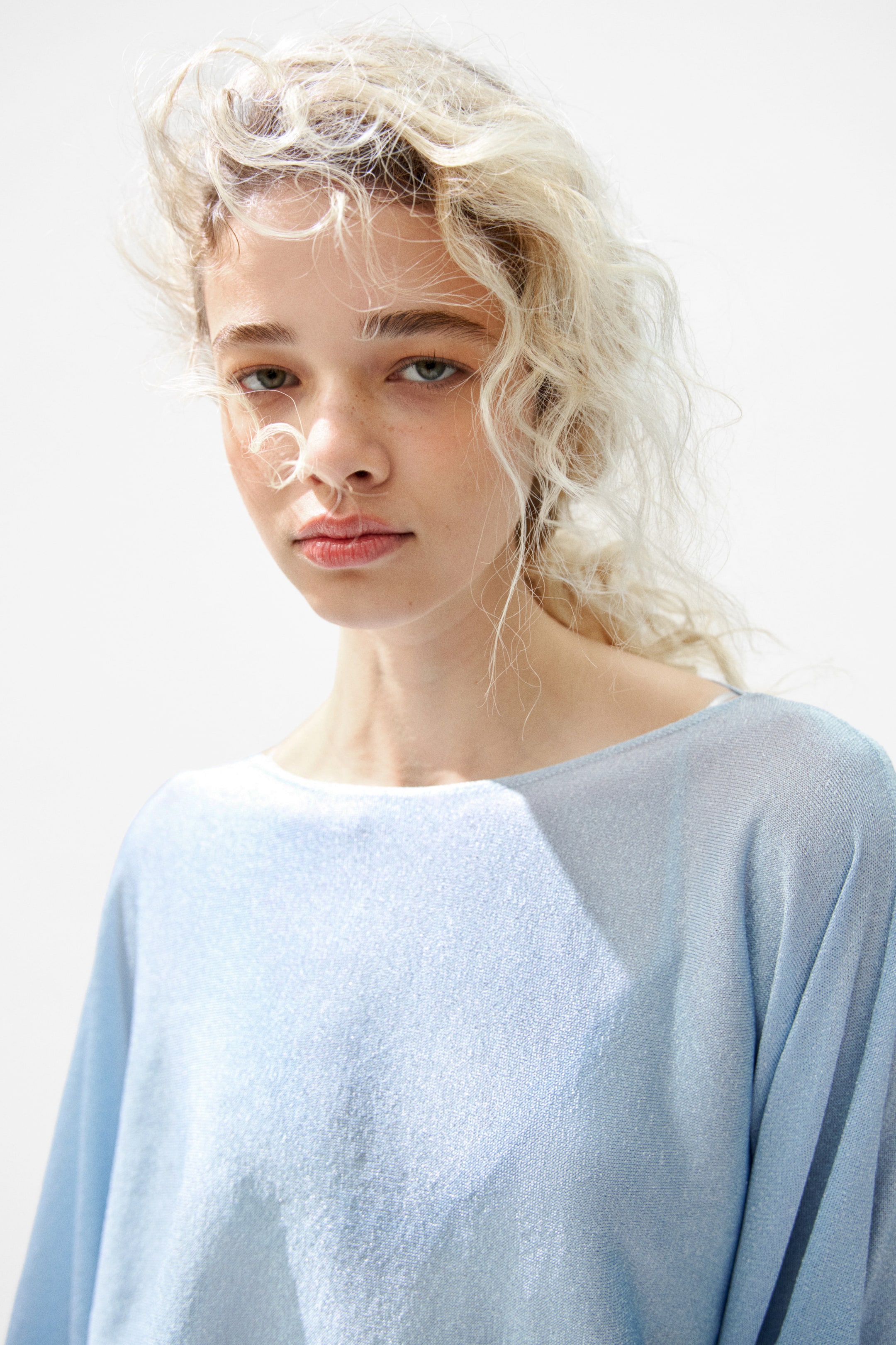 Shimmery Cape Top