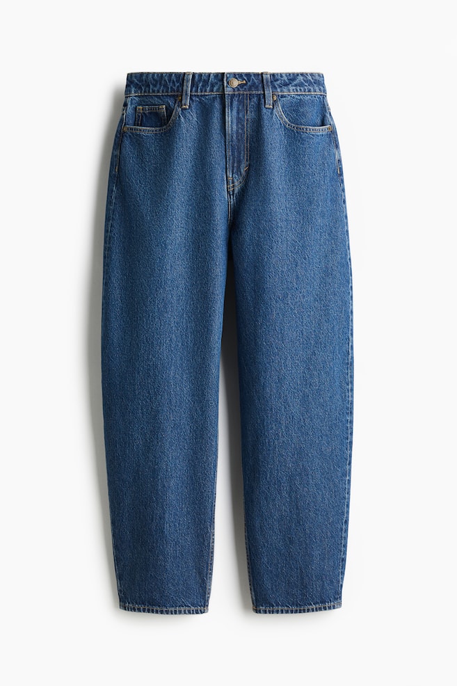 Barrel High Jeans - Denim blue/Light grey/Black/Coated/Light denim blue/Light denim blue/Dark denim blue/Light denim blue/Denim blue/Pale denim blue - 1