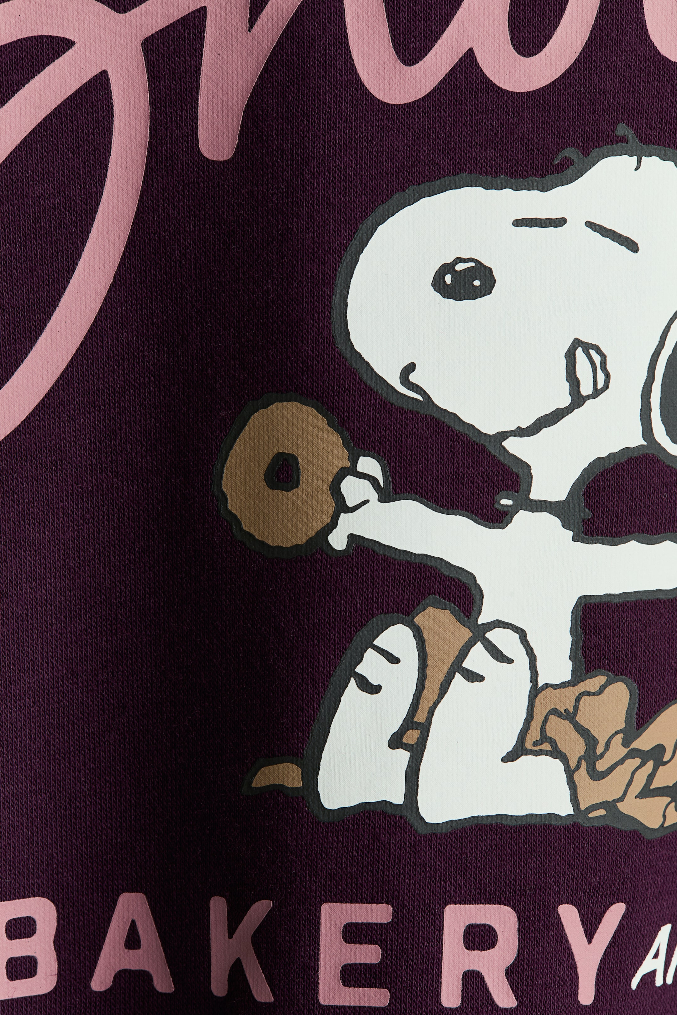 Printed Brushed-Inside Sweatshirt