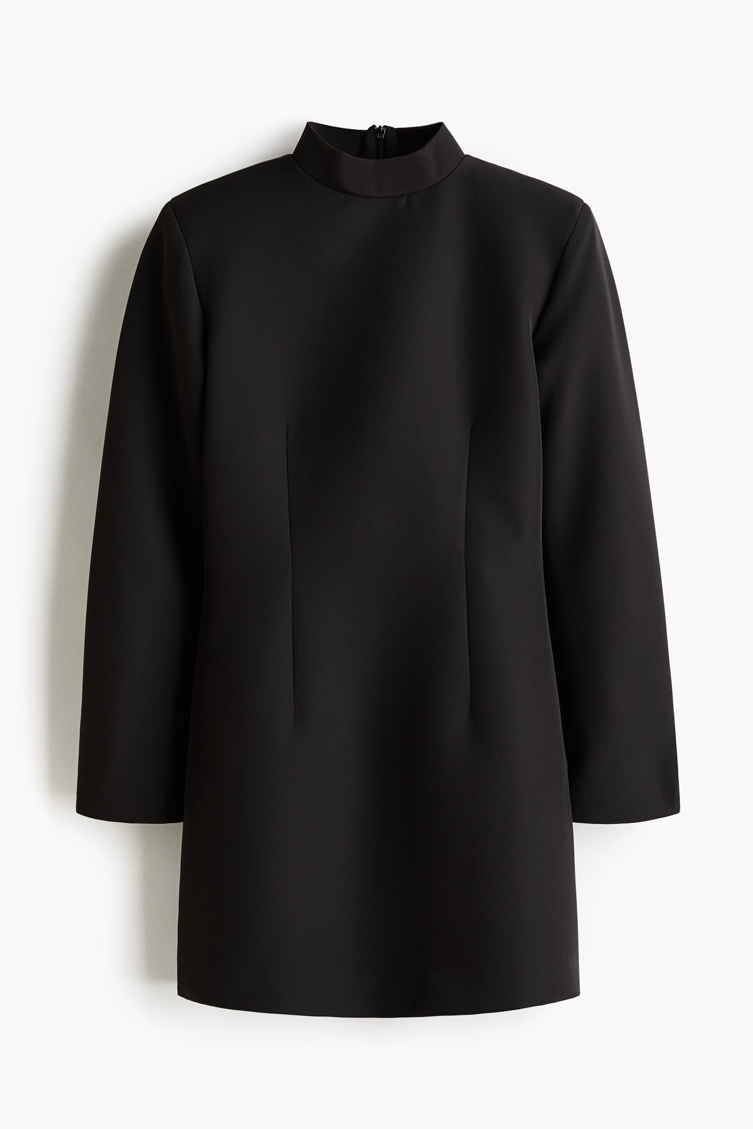 Женское платье H&M Long-Sleeved, цвет: Чёрный — фото 1