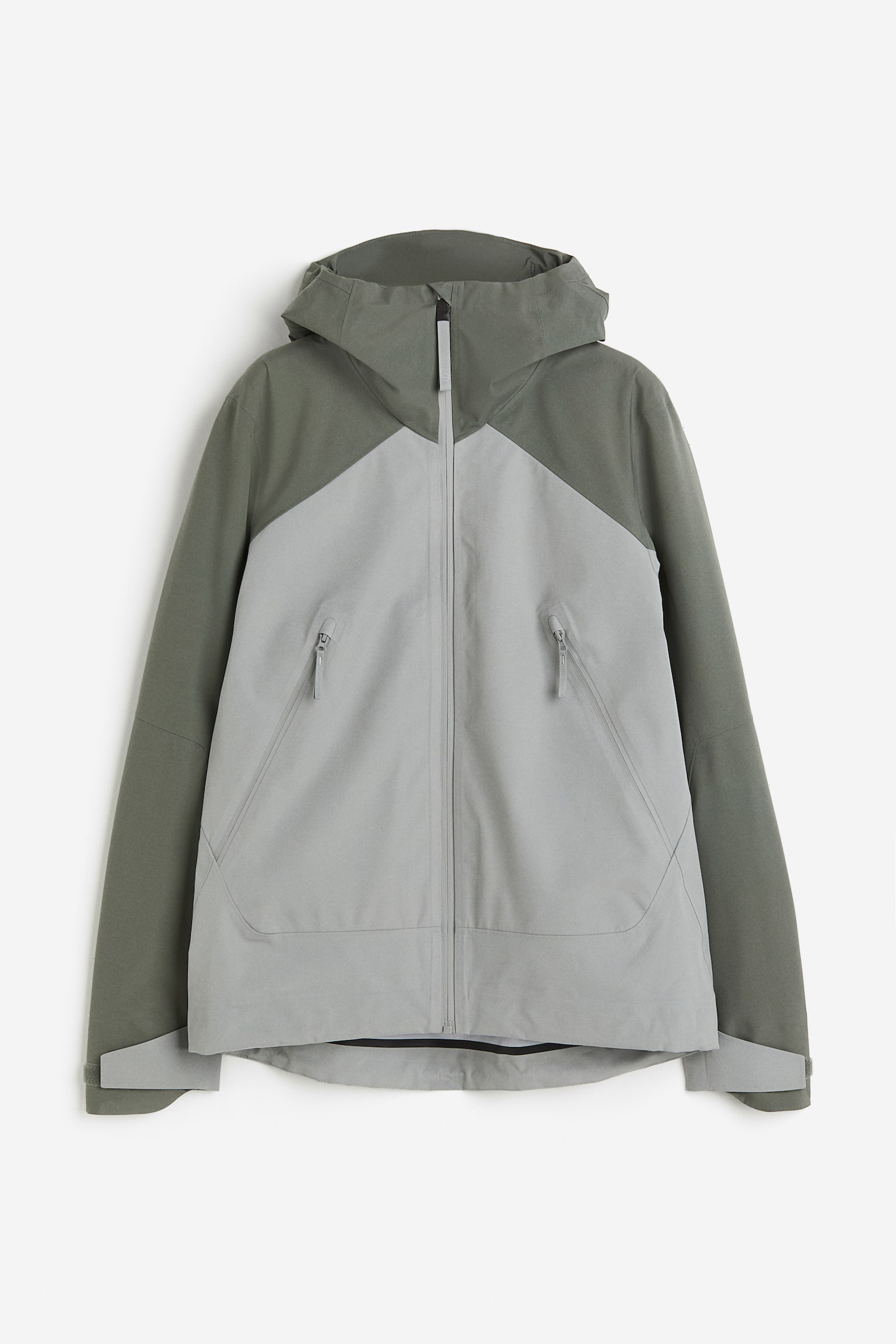 StormMove™ 3-layer Shell Jacket - Dark khaki green/Grey/Black - 1