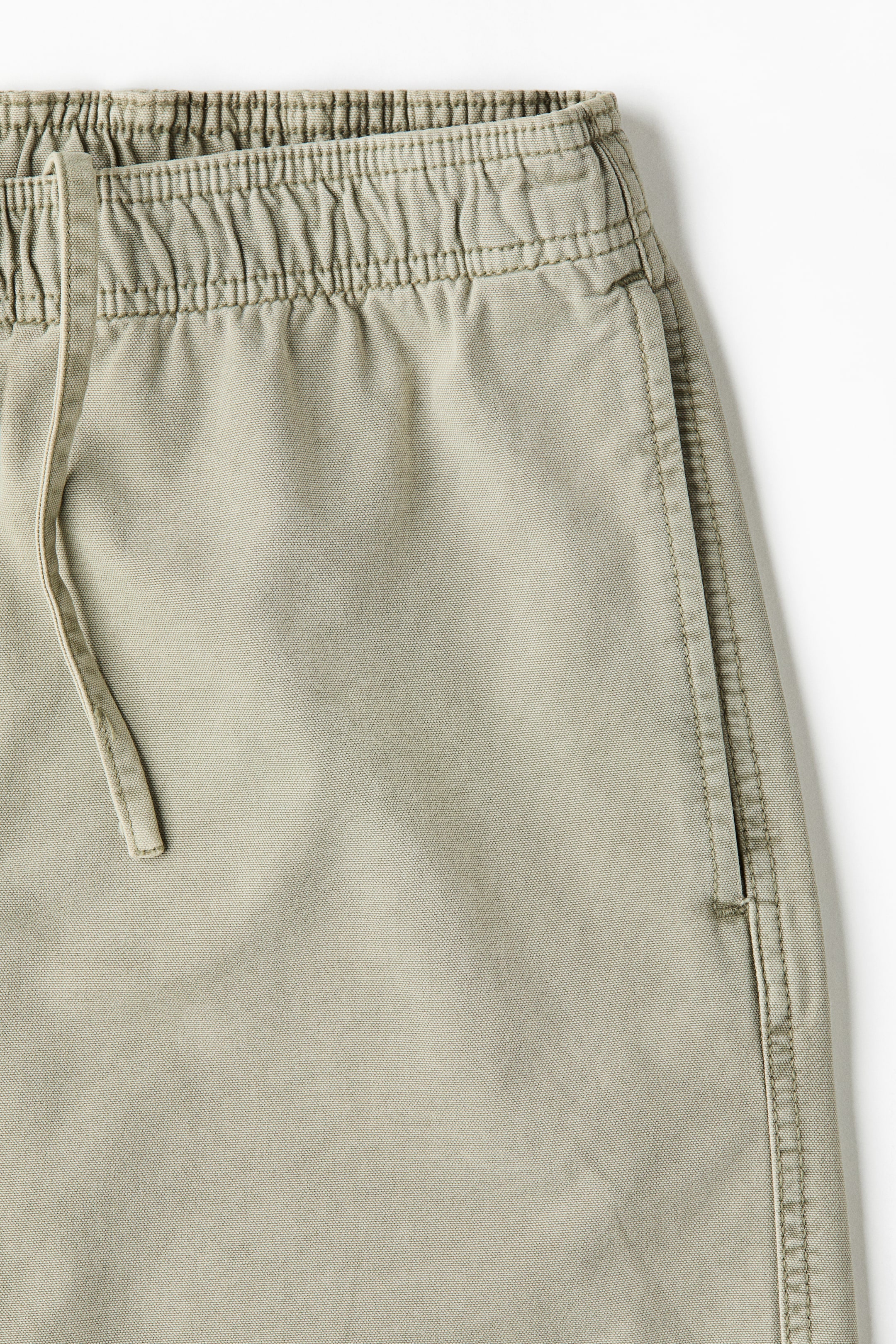 Loose-Fit Cotton Canvas Pants