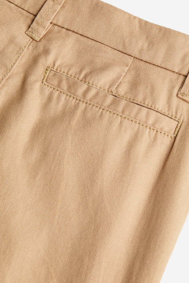 Chinos i bomull Relaxed Fit - Beige/Marinblå/Grön/Brun/dc - 4
