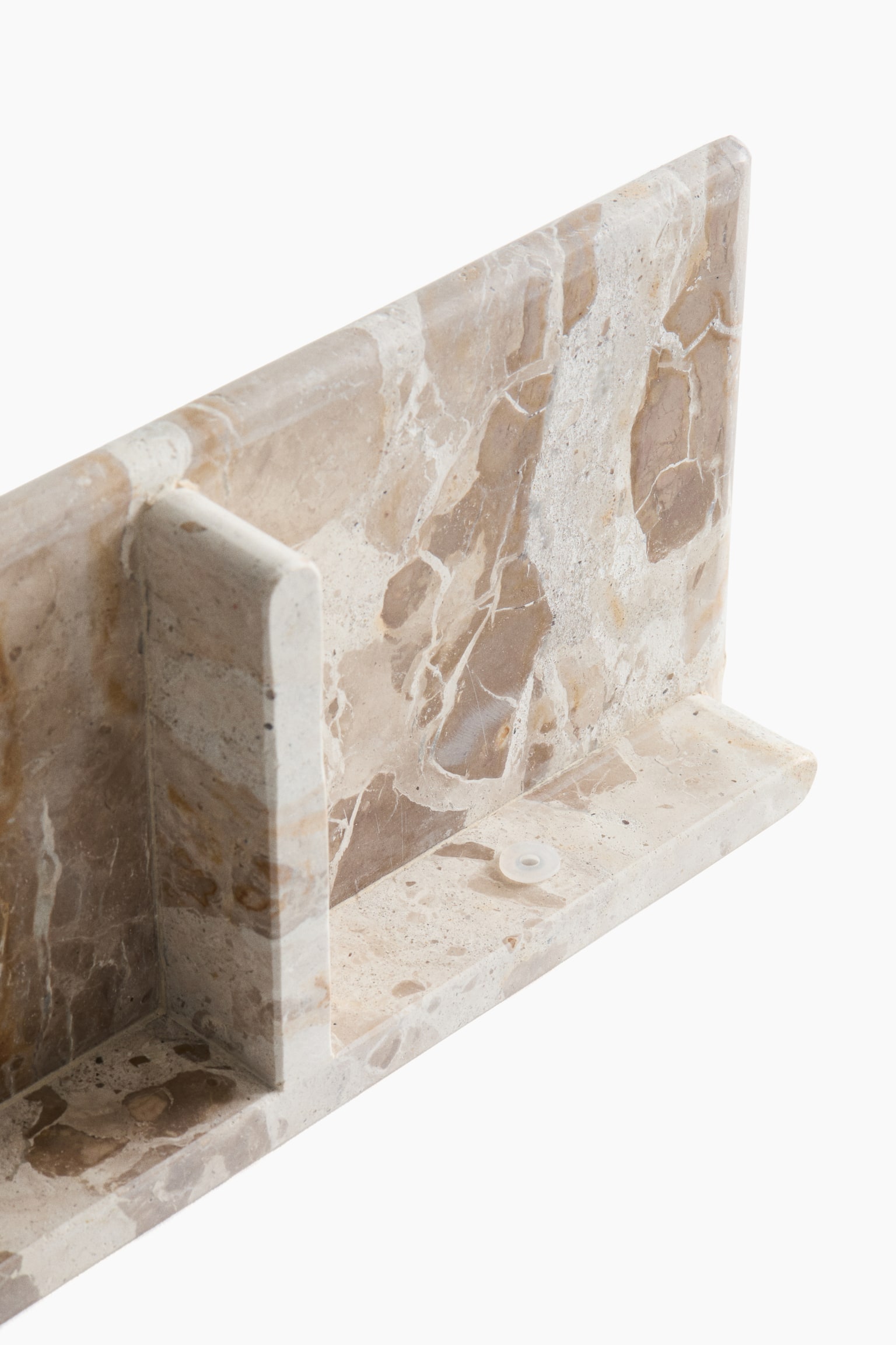 Marble wall shelf - Beige/Light beige/Cream - 2