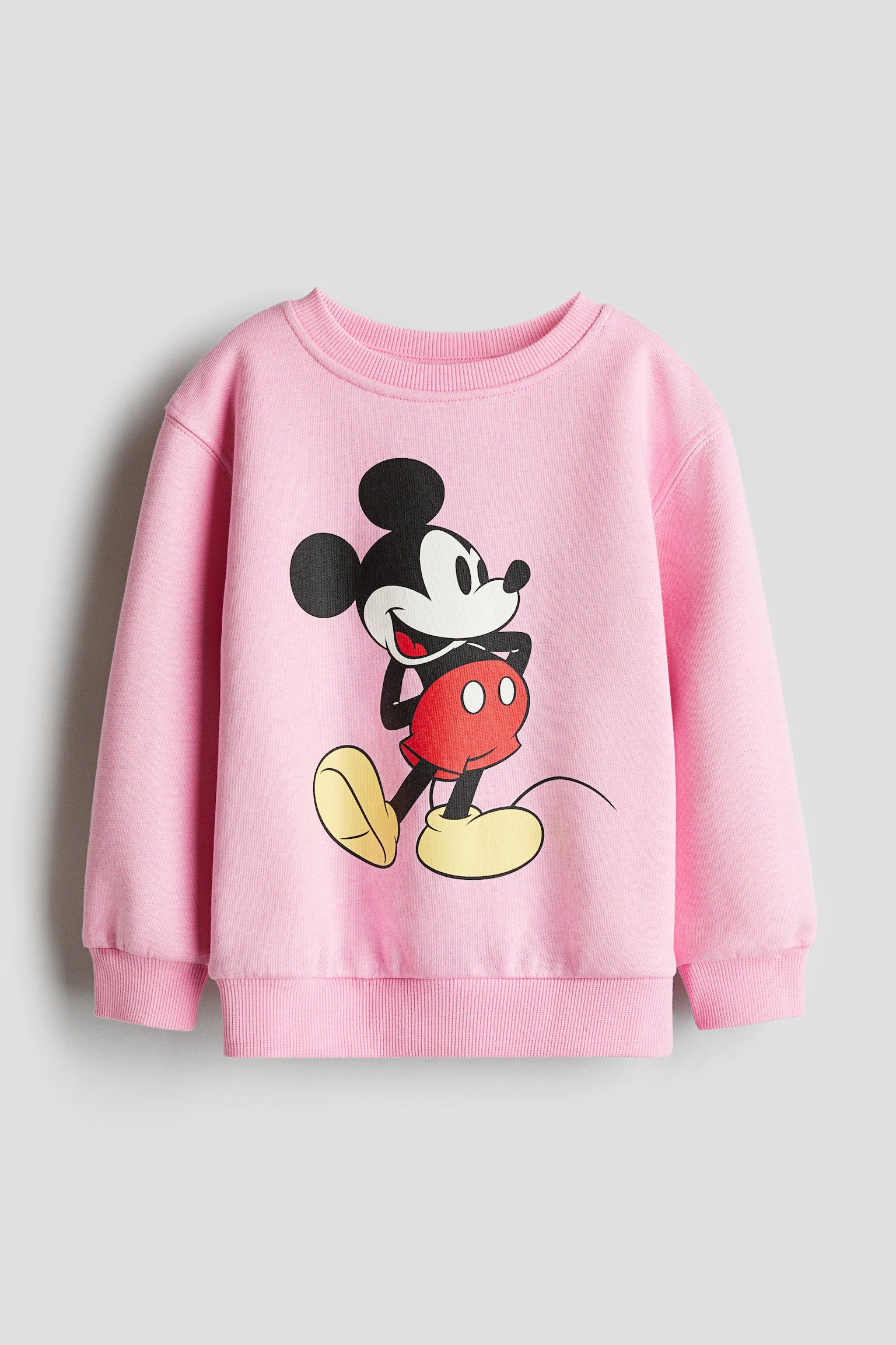 Printed sweatshirt - Pink/Mickey Mouse/Light pink/Squishmallows/Cream/Minnie Mouse/Light purple/Pokémon/Light pink/Barbie/Light blue/Snow White/White/Inside Out/Pink/Frozen/Light grey/Sonic the Hedgehog/Light blue/Lilo & Stitch/White/Hello Kitty/Dark grey/Emoji/Dark grey/Peppa Pig - 1