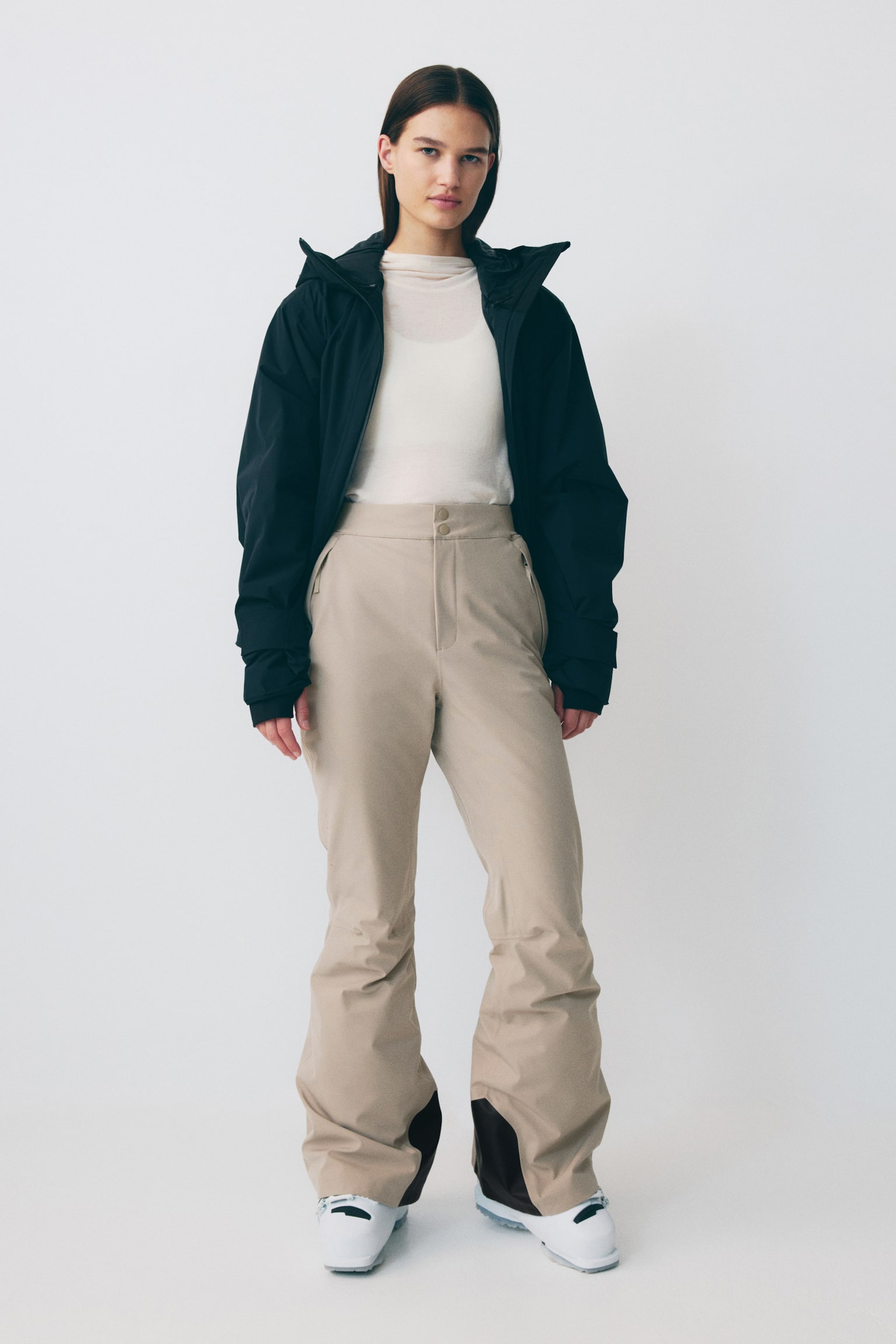 Ski trousers with StormMove™ - Dusty beige - 6