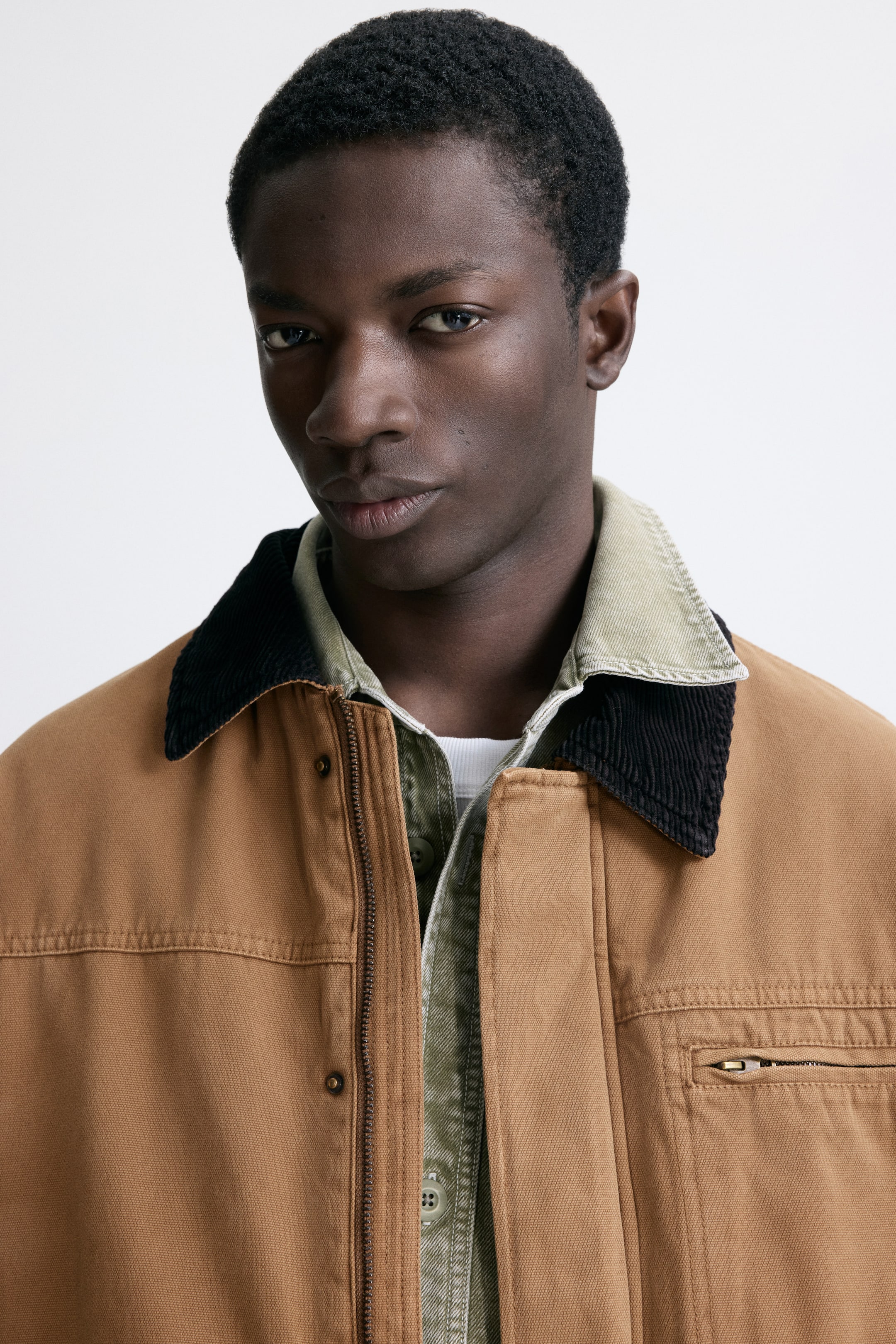 Ampliar la imagen: Chamarra Workwear - Beige oscuro - Men | H&M MX 2