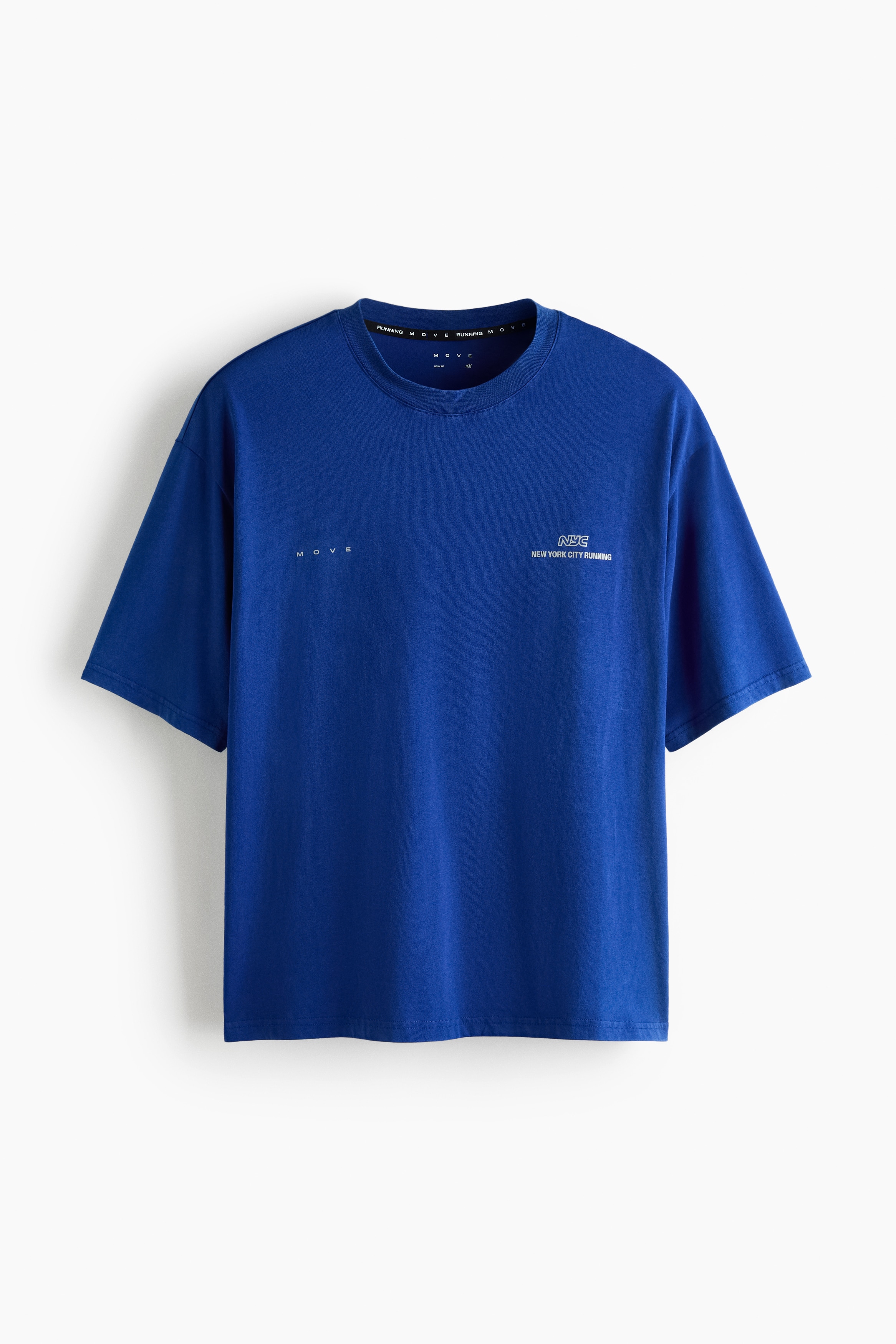 Boxy Sports T-Shirt with DryMove™ - Blue/NYC/Dark gray/White/Dead End Runners/Burgundy/Gravel Division/Dark gray/White/La Puissance