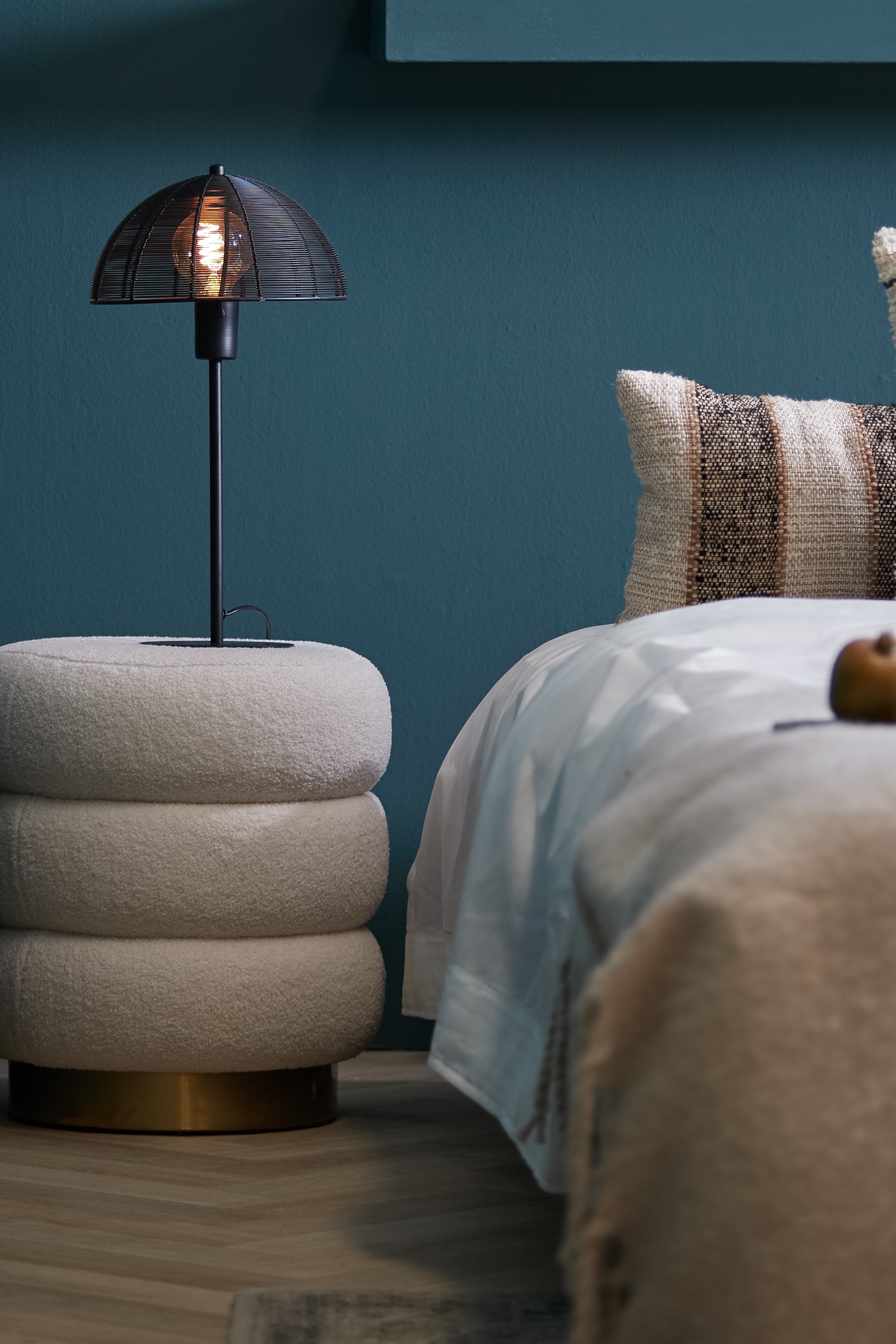 Kimi Pouf - Blanc Cassé