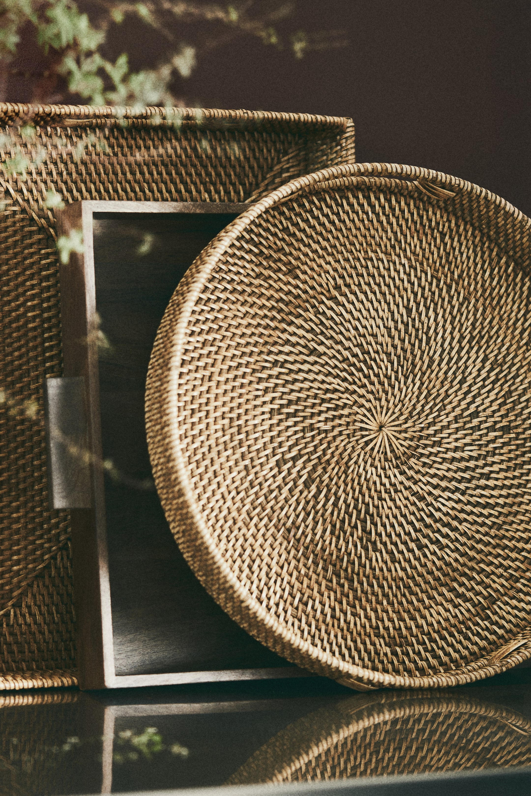 Rattan Tray