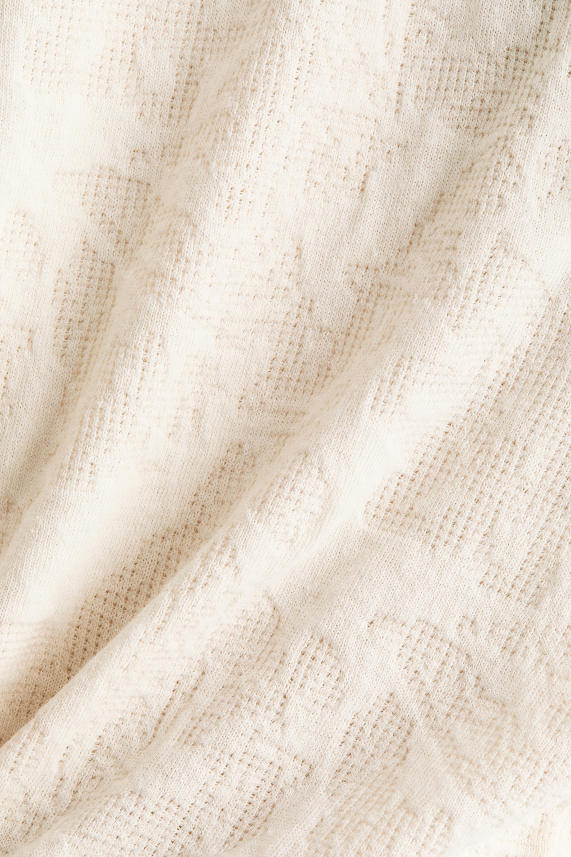 View larger image: Jacquard jersey blouse - Cream - Ladies | H&M IN 2