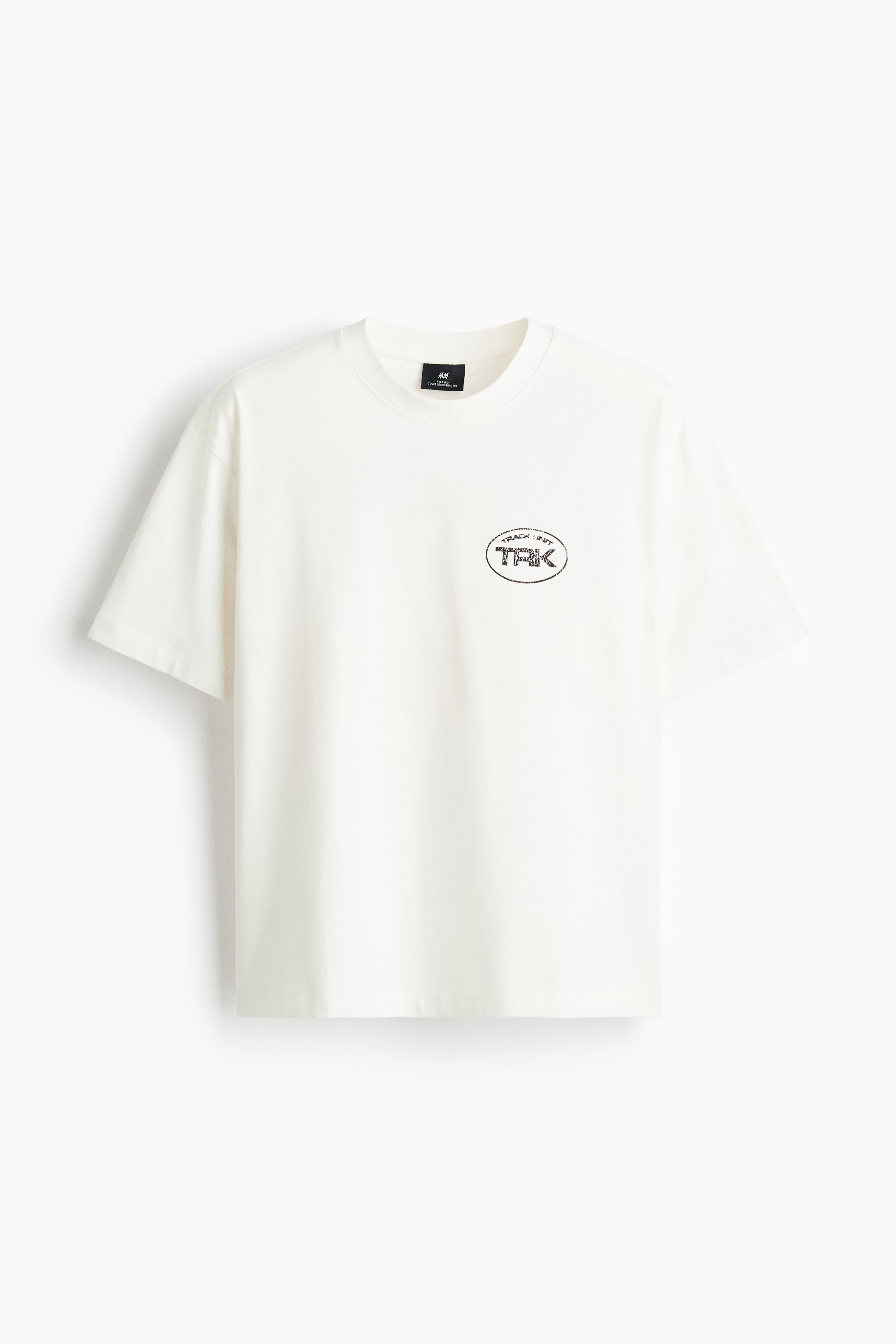 Relaxed Fit Printed T-shirt - White/Track Unit TRK/White/St. Ives Hôtel/Dark blue/St Ives Hotel/Light blue/1992/Navy blue/Sunset Race/Pale yellow/Sports Club/Grey marl/Sport gear 86