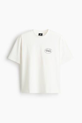 T-shirt med tryck Relaxed Fit